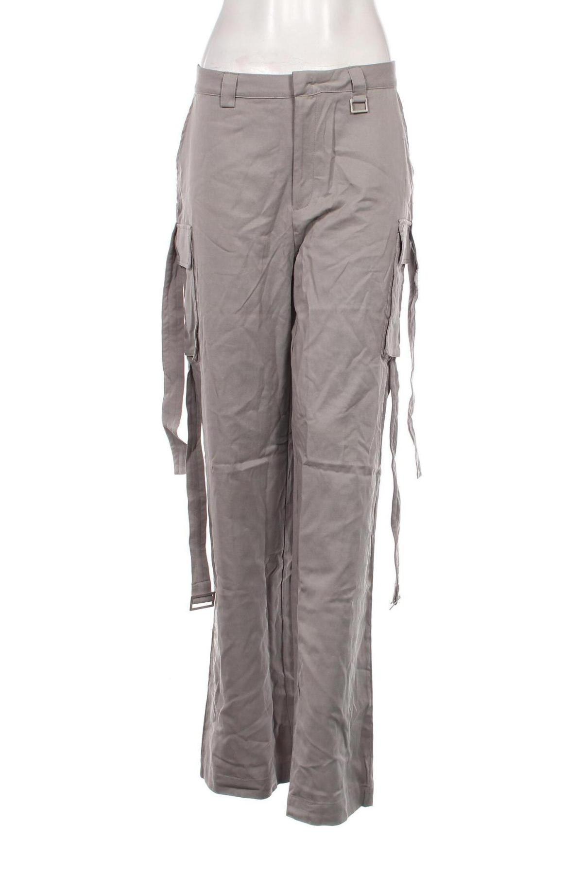 Pantaloni de femei LeGer By Lena Gercke X About you, Mărime M, Culoare Gri, Preț 137,99 Lei