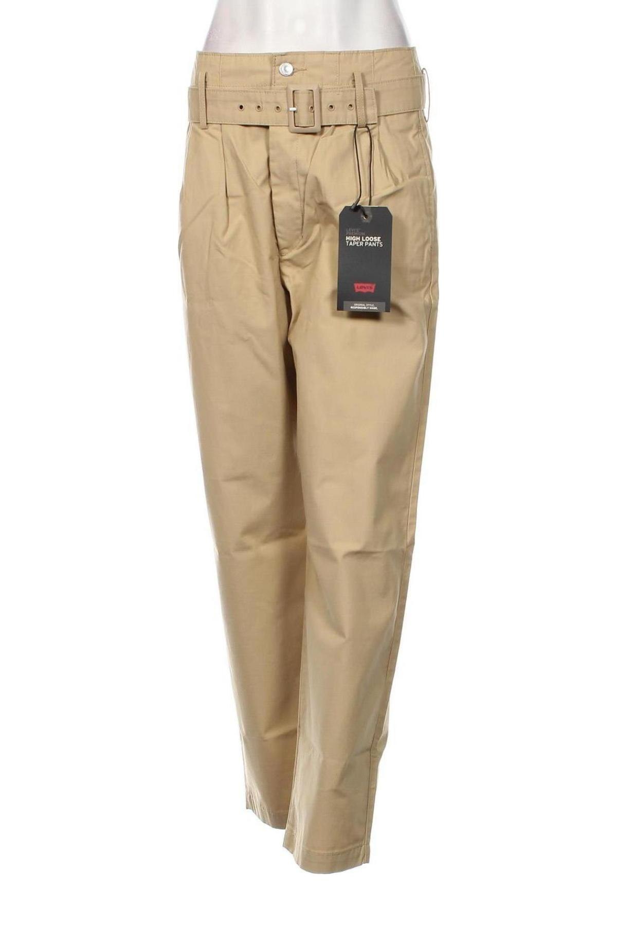 Pantaloni de femei Levi's, Mărime S, Culoare Bej, Preț 205,99 Lei