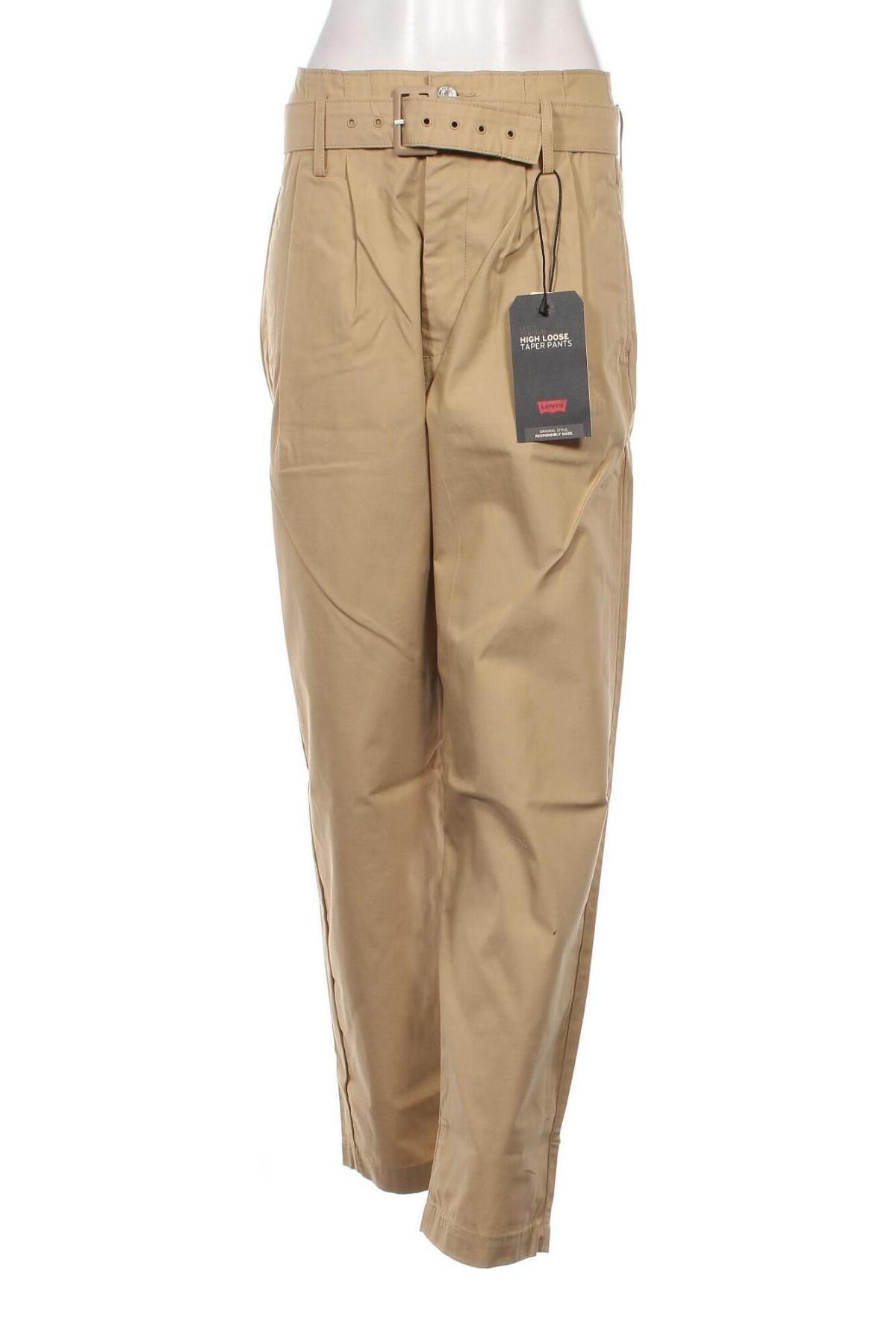 Pantaloni de femei Levi's, Mărime M, Culoare Bej, Preț 205,99 Lei