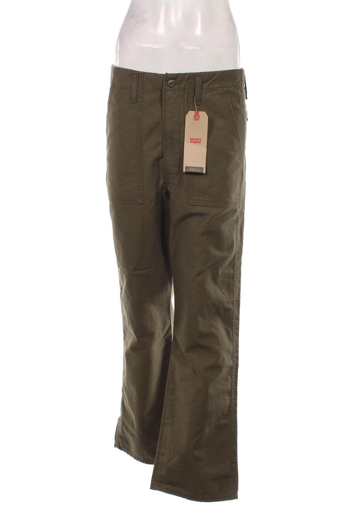 Pantaloni de femei Levi's, Mărime L, Culoare Verde, Preț 159,99 Lei