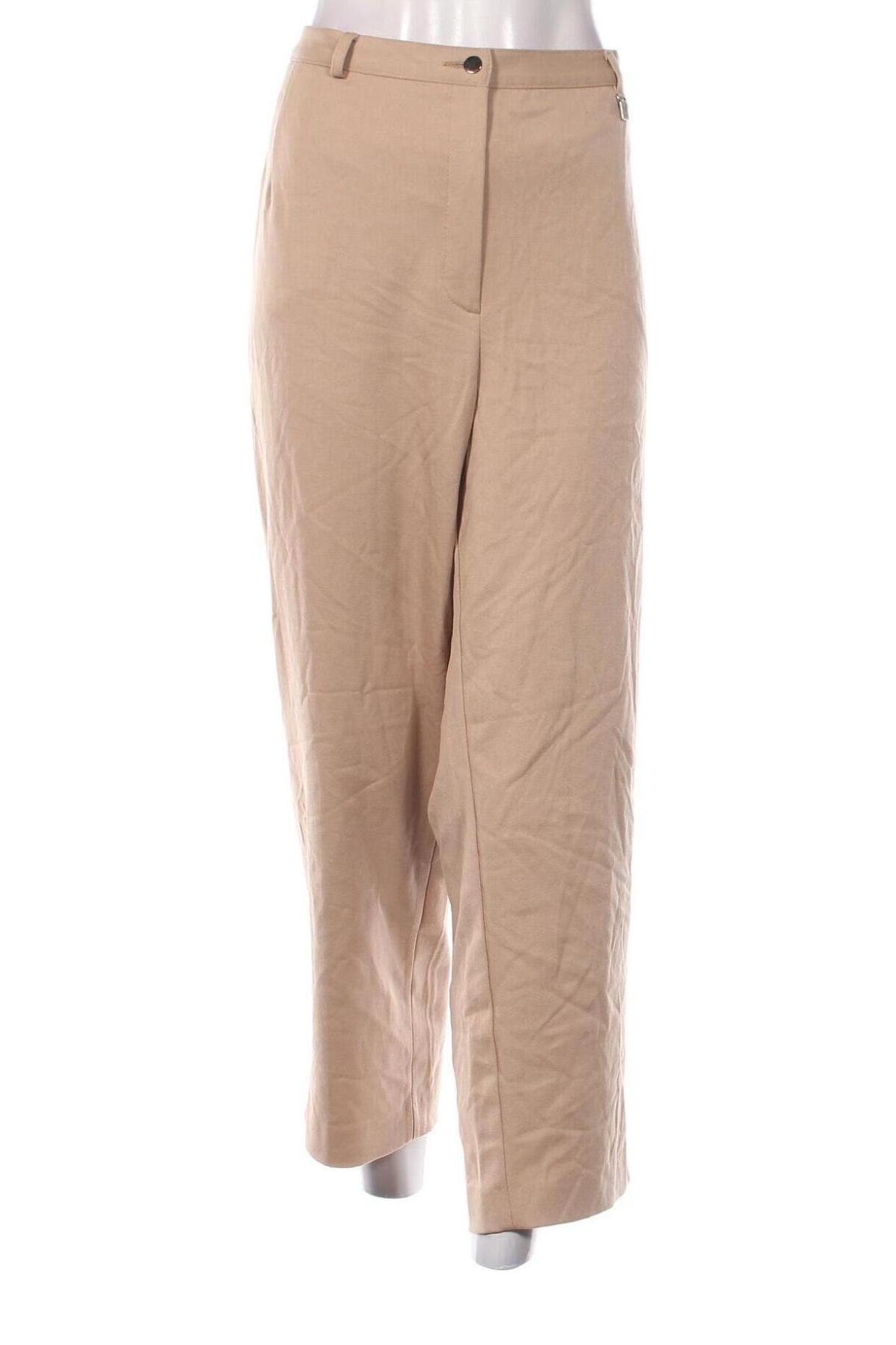 Pantaloni de femei M. Collection, Mărime XL, Culoare Bej, Preț 38,99 Lei