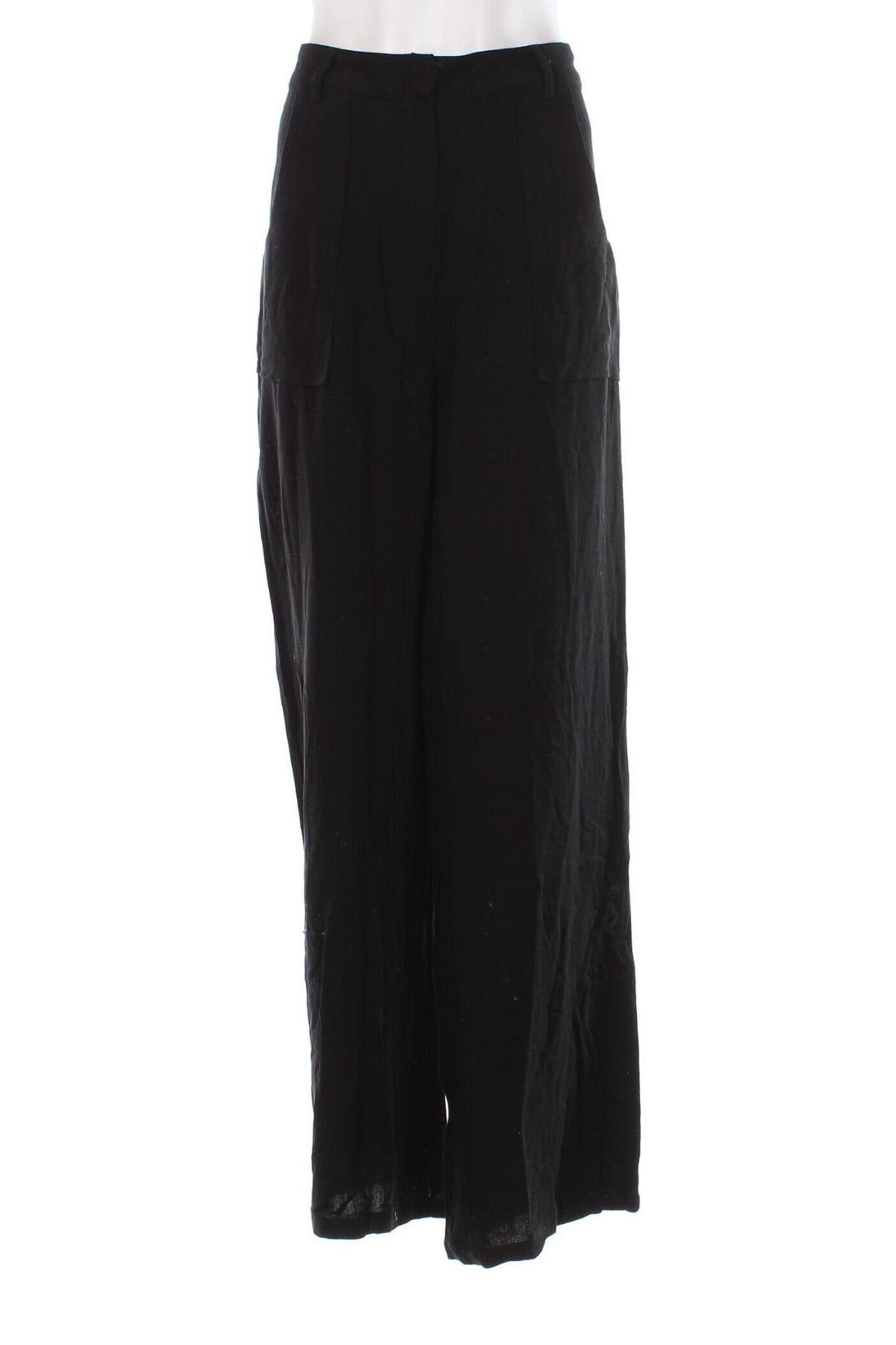 Pantaloni de femei Nasty Gal, Mărime M, Culoare Negru, Preț 67,99 Lei