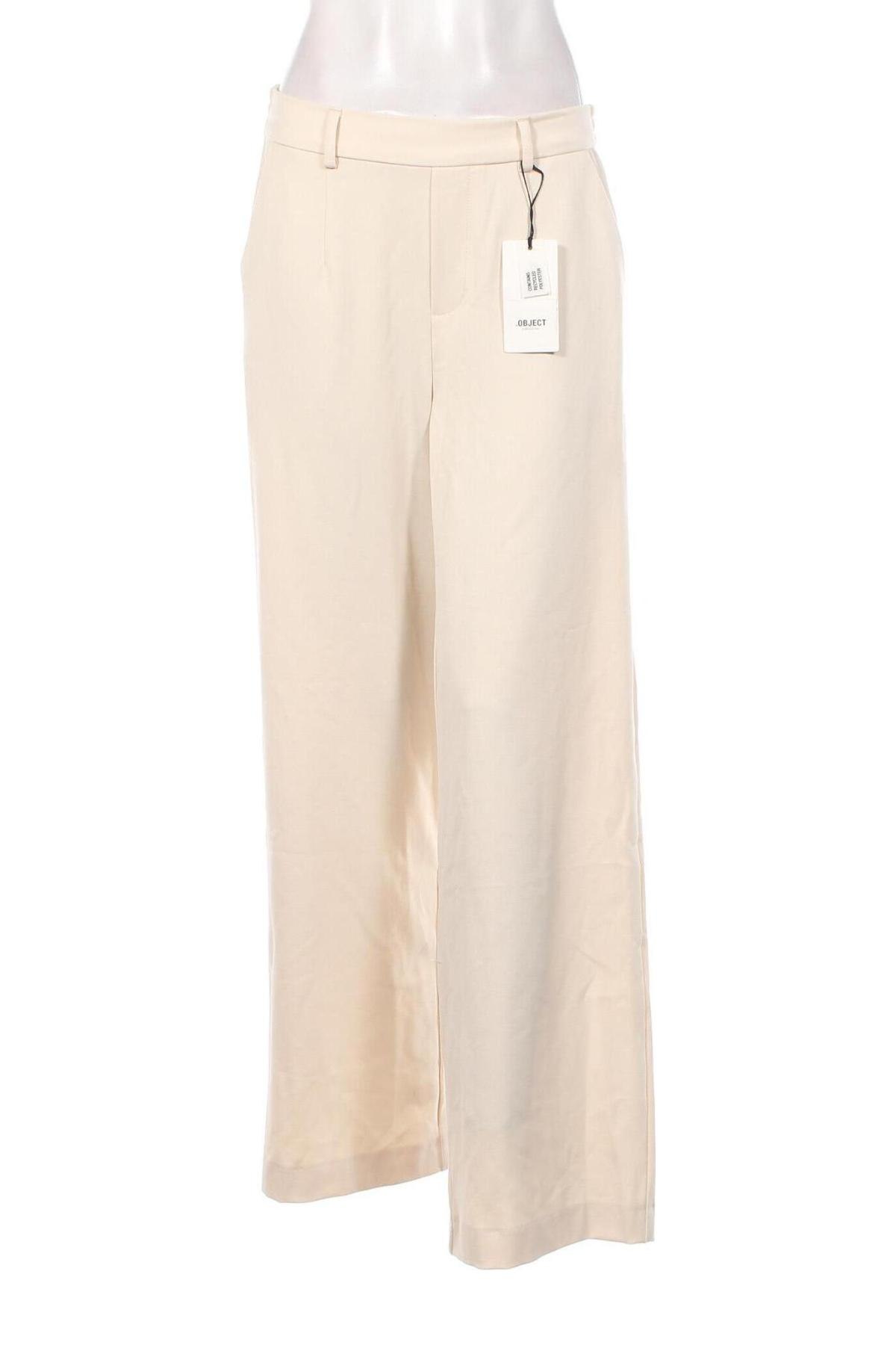 Damenhose Object, Größe M, Farbe Ecru, Preis € 12,79