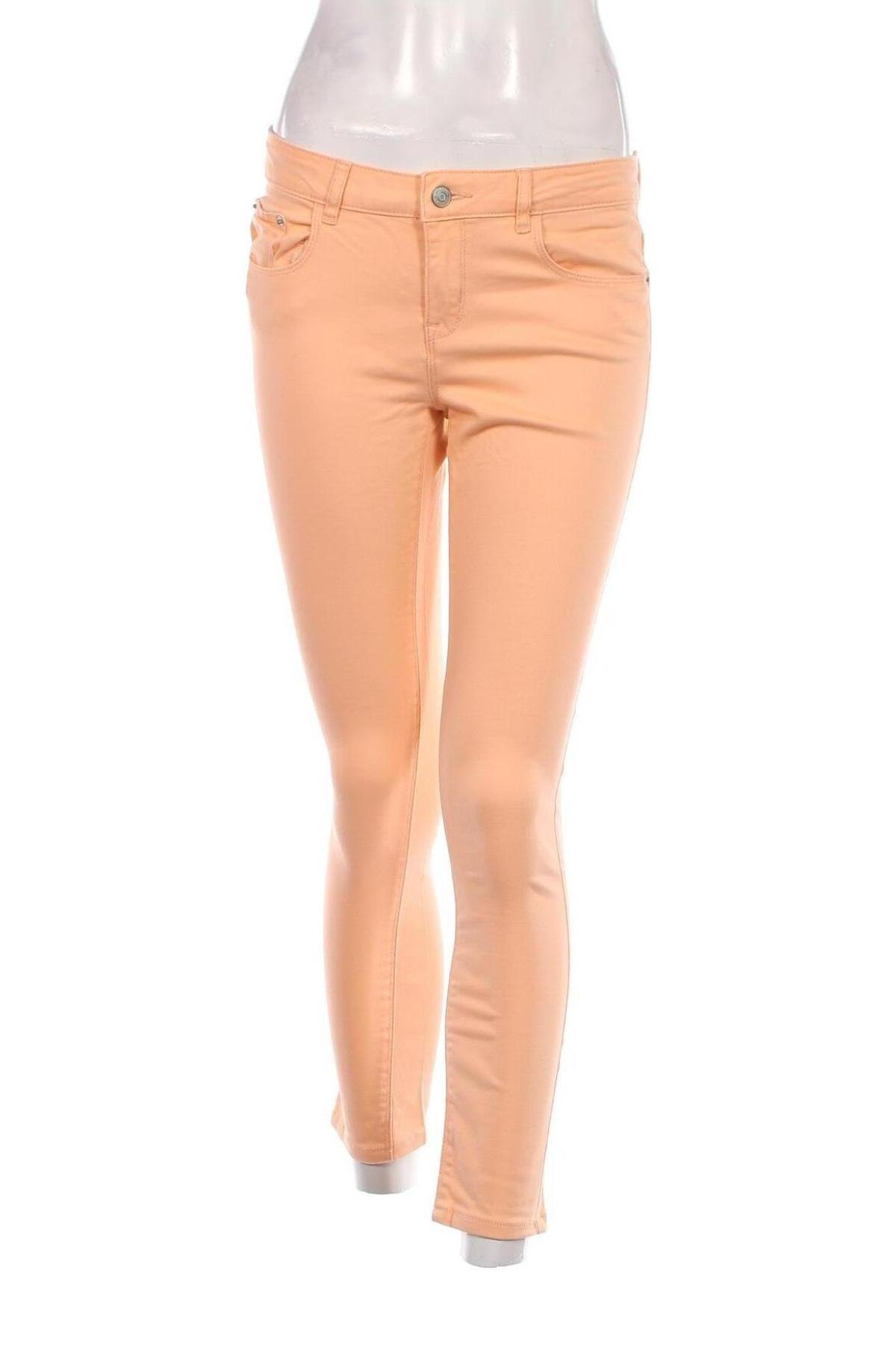 Damskie spodnie Perfect Jeans By Gina Tricot, Rozmiar M, Kolor Pomarańczowy, Cena 24,99 zł