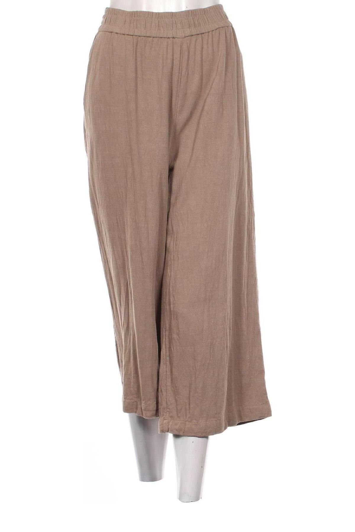 Damenhose Pieces, Größe XL, Farbe Braun, Preis 16,49 €