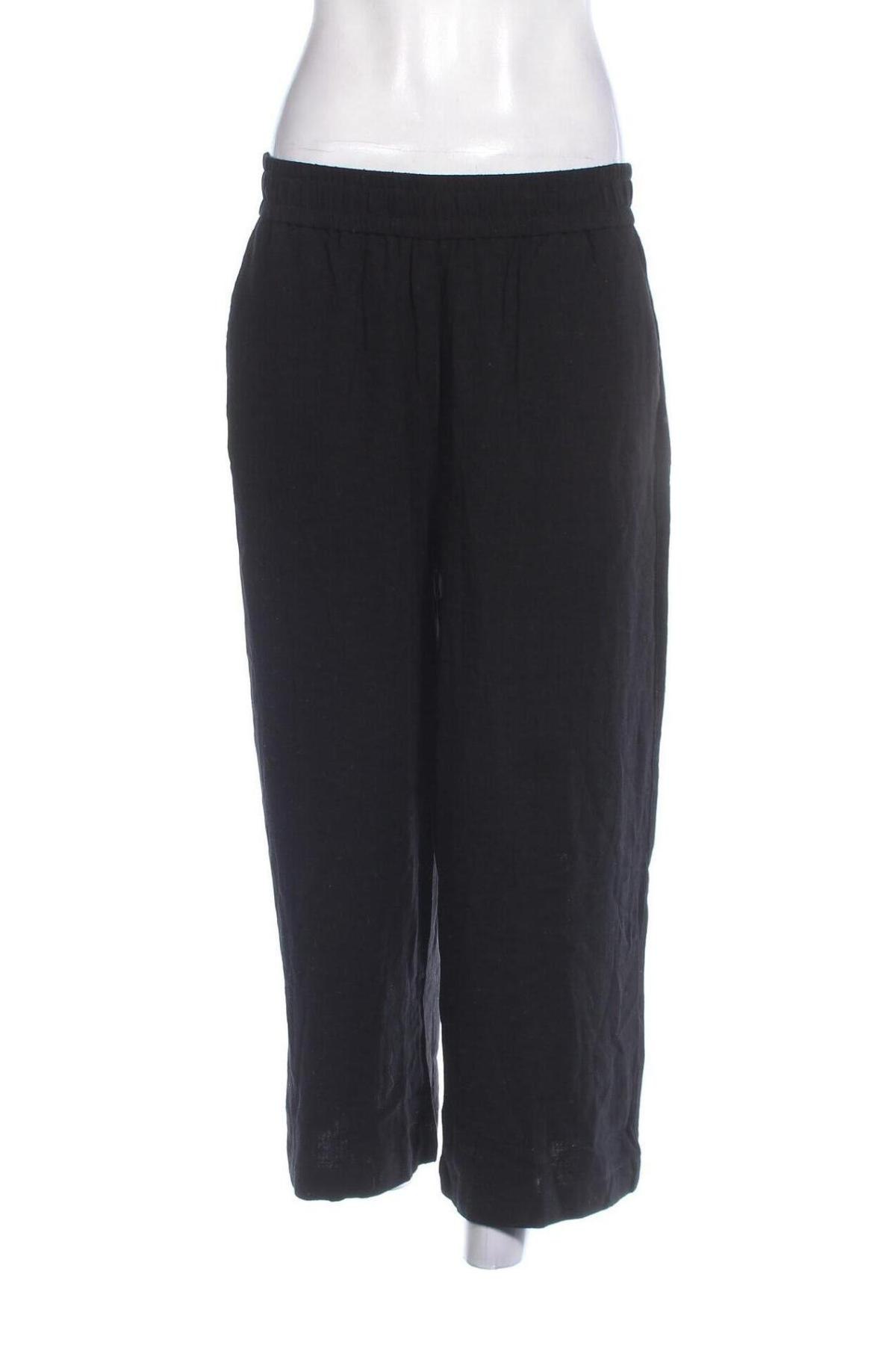 Pantaloni de femei Pieces, Mărime L, Culoare Negru, Preț 79,99 Lei