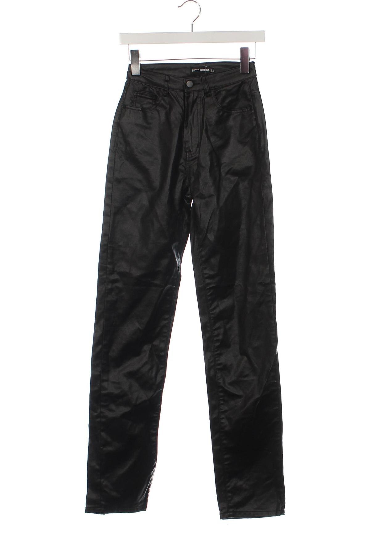 Pantaloni de femei Pretty Little Thing, Mărime XXS, Culoare Negru, Preț 36,99 Lei