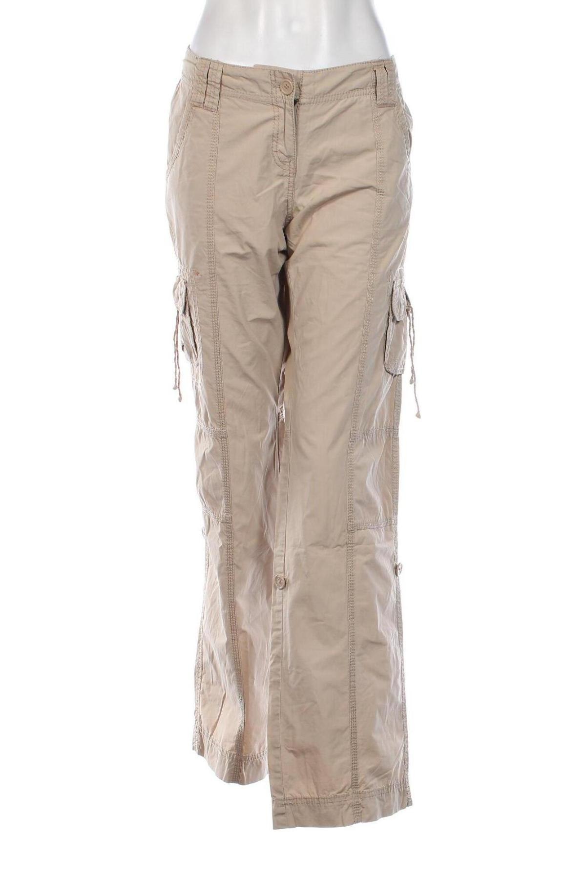 Damenhose Q/S by S.Oliver, Größe L, Farbe Beige, Preis 13,99 €