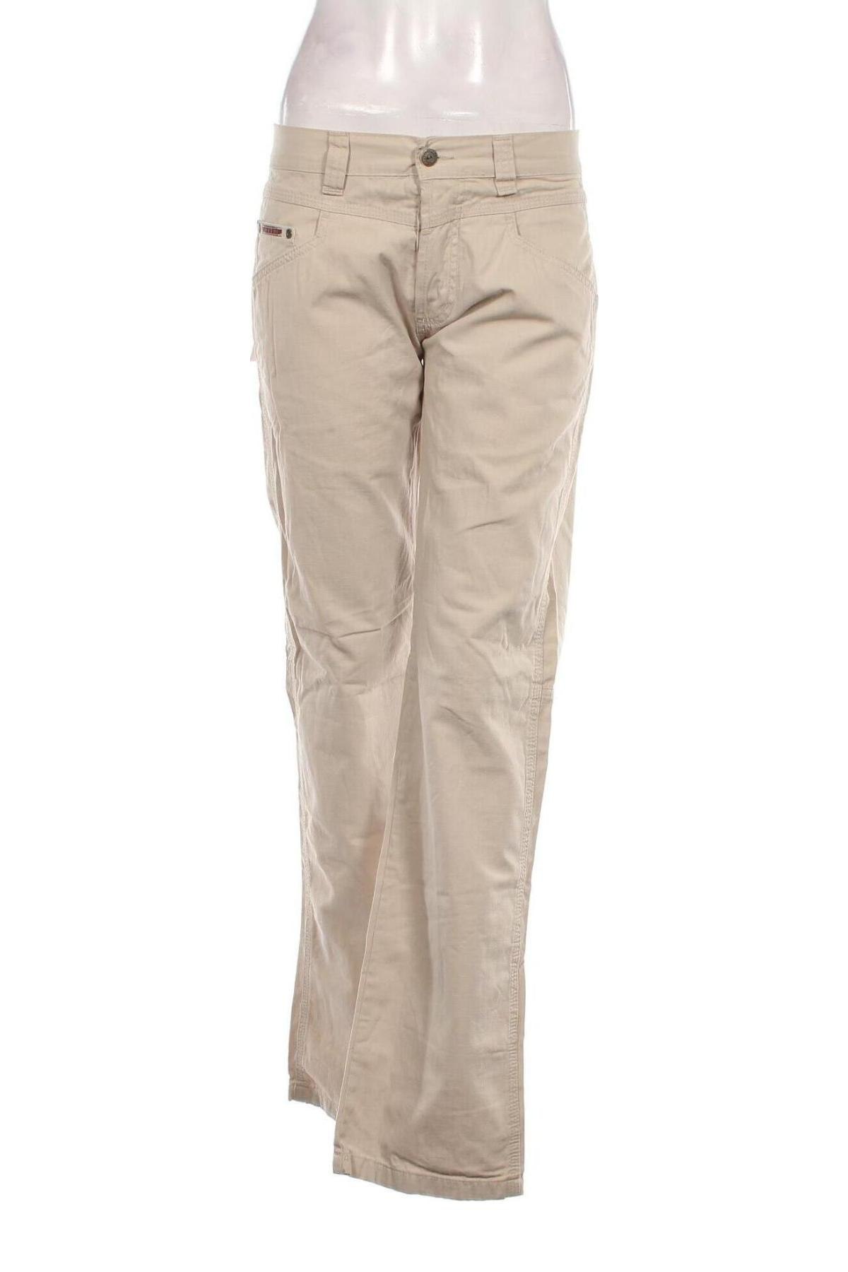 Pantaloni de femei Quiksilver, Mărime M, Culoare Bej, Preț 166,99 Lei