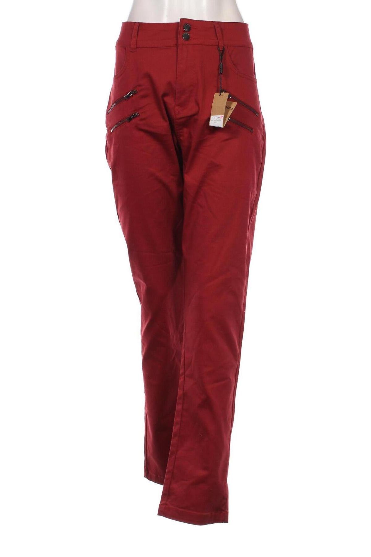 Damenhose Risoe, Größe L, Farbe Rot, Preis 8,49 €