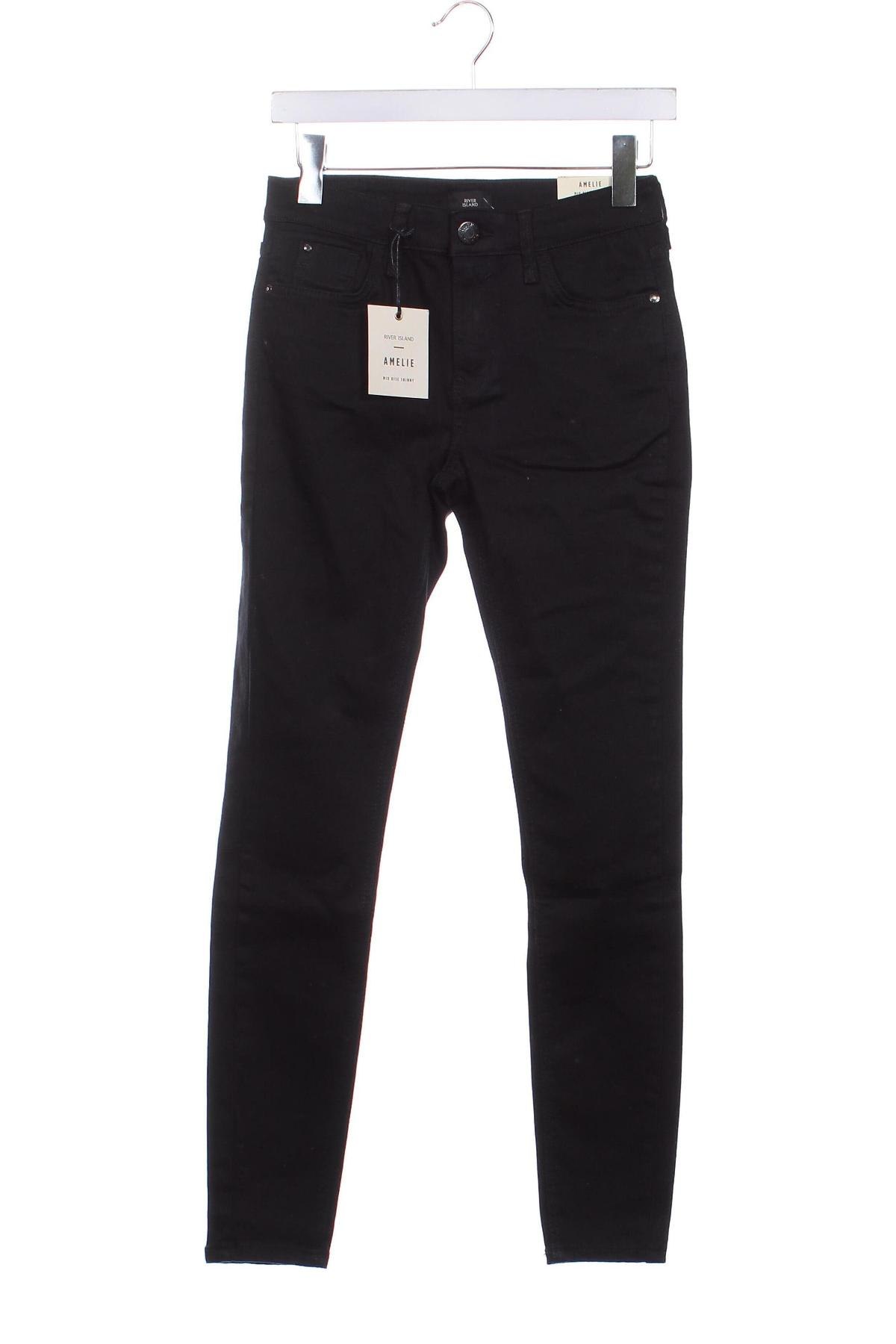 Pantaloni de femei River Island, Mărime XS, Culoare Negru, Preț 82,99 Lei