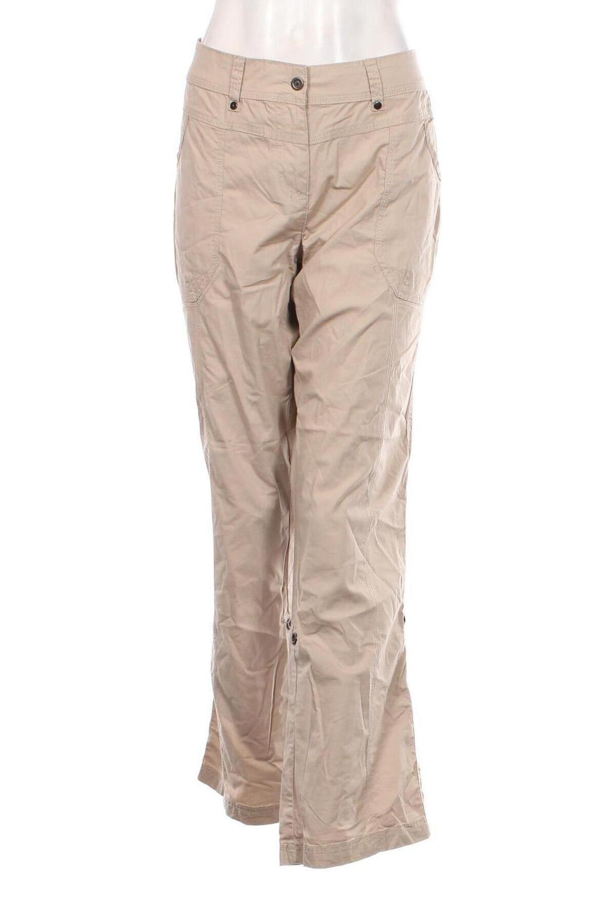 Damenhose Sheego, Größe XL, Farbe Beige, Preis 7,49 €