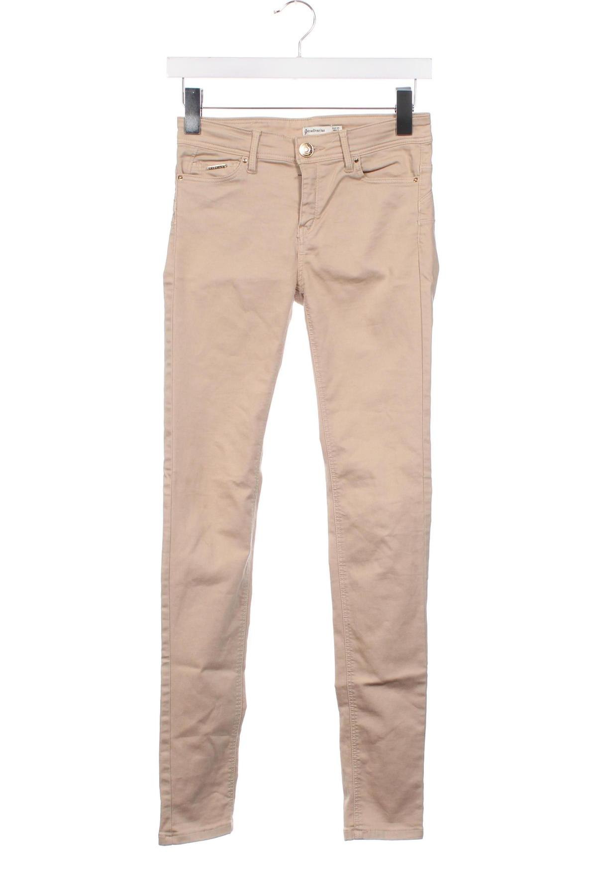 Damenhose Stradivarius, Größe XS, Farbe Beige, Preis 6,99 €