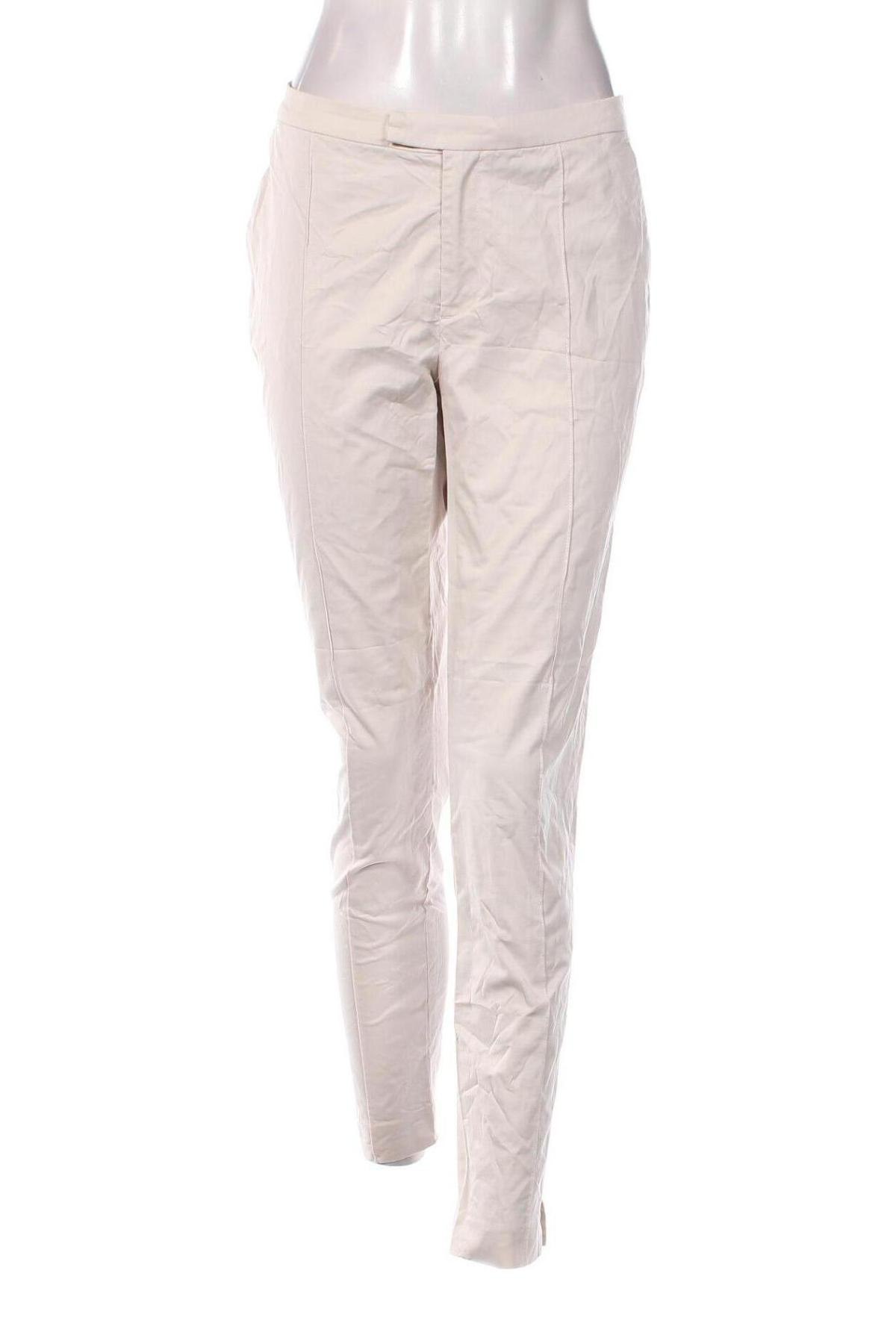 Pantaloni de femei Tiger Of Sweden, Mărime M, Culoare Ecru, Preț 142,99 Lei