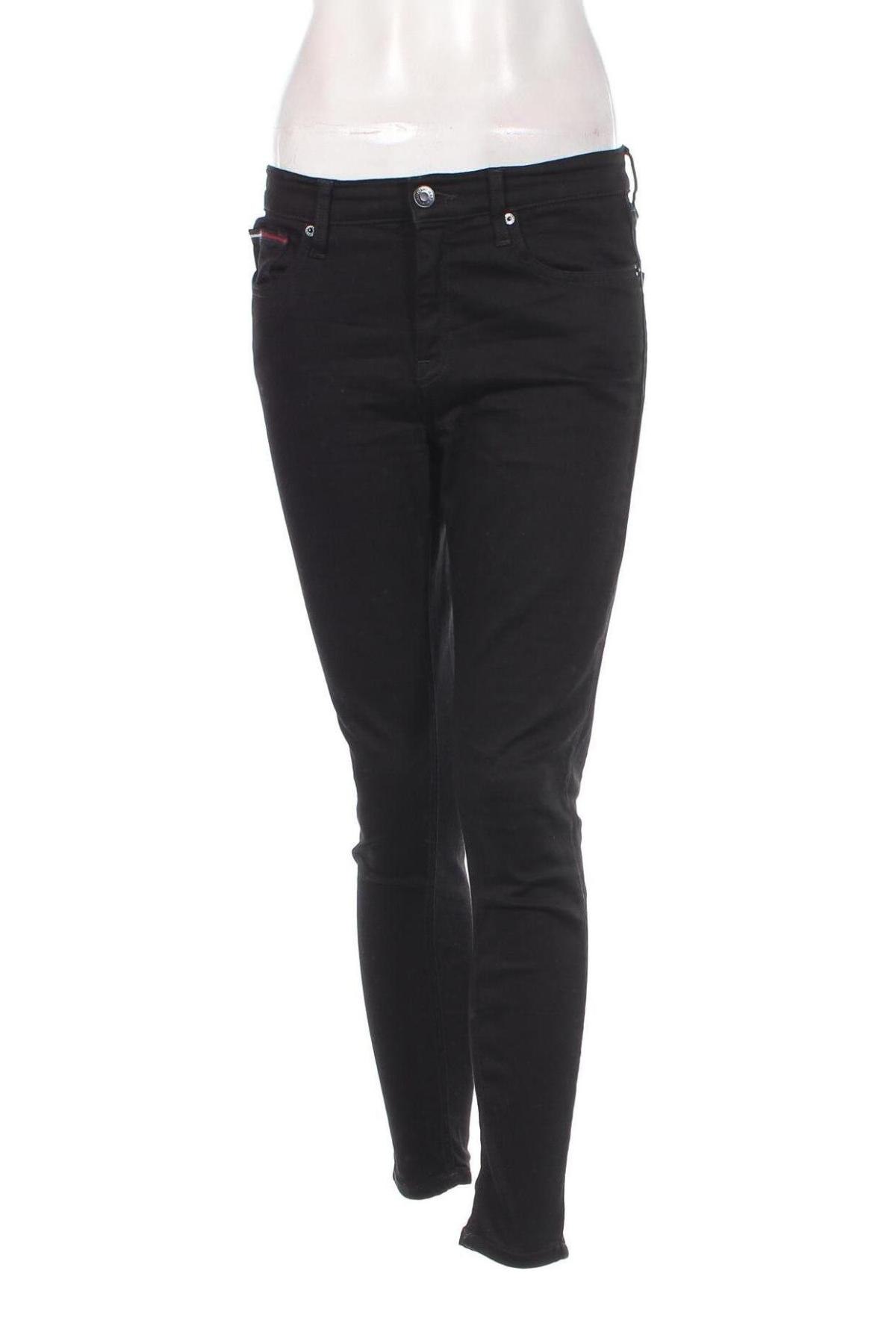 Pantaloni de femei Tommy Jeans, Mărime L, Culoare Negru, Preț 338,99 Lei