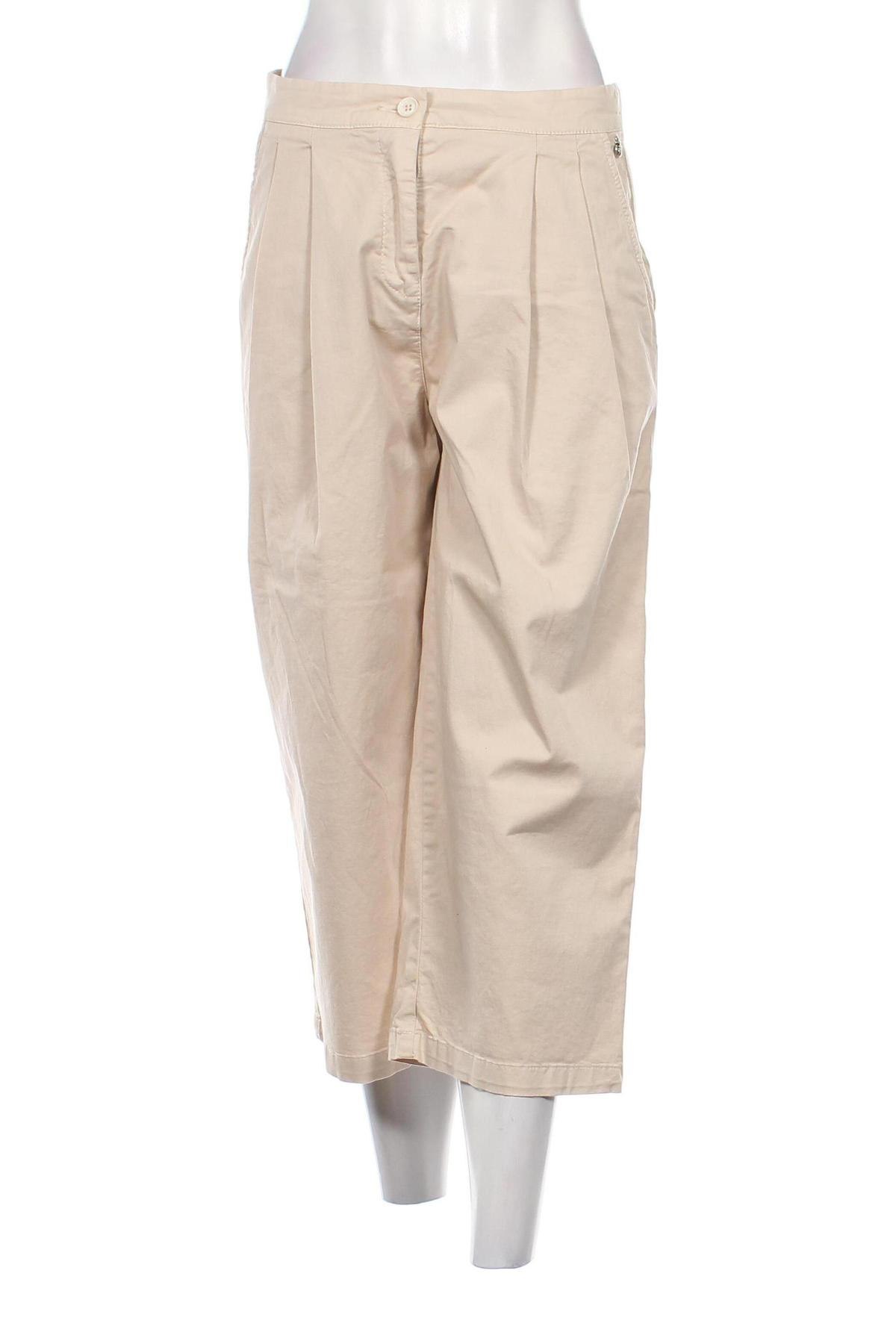 Pantaloni de femei Trussardi Jeans, Mărime M, Culoare Bej, Preț 48,99 Lei