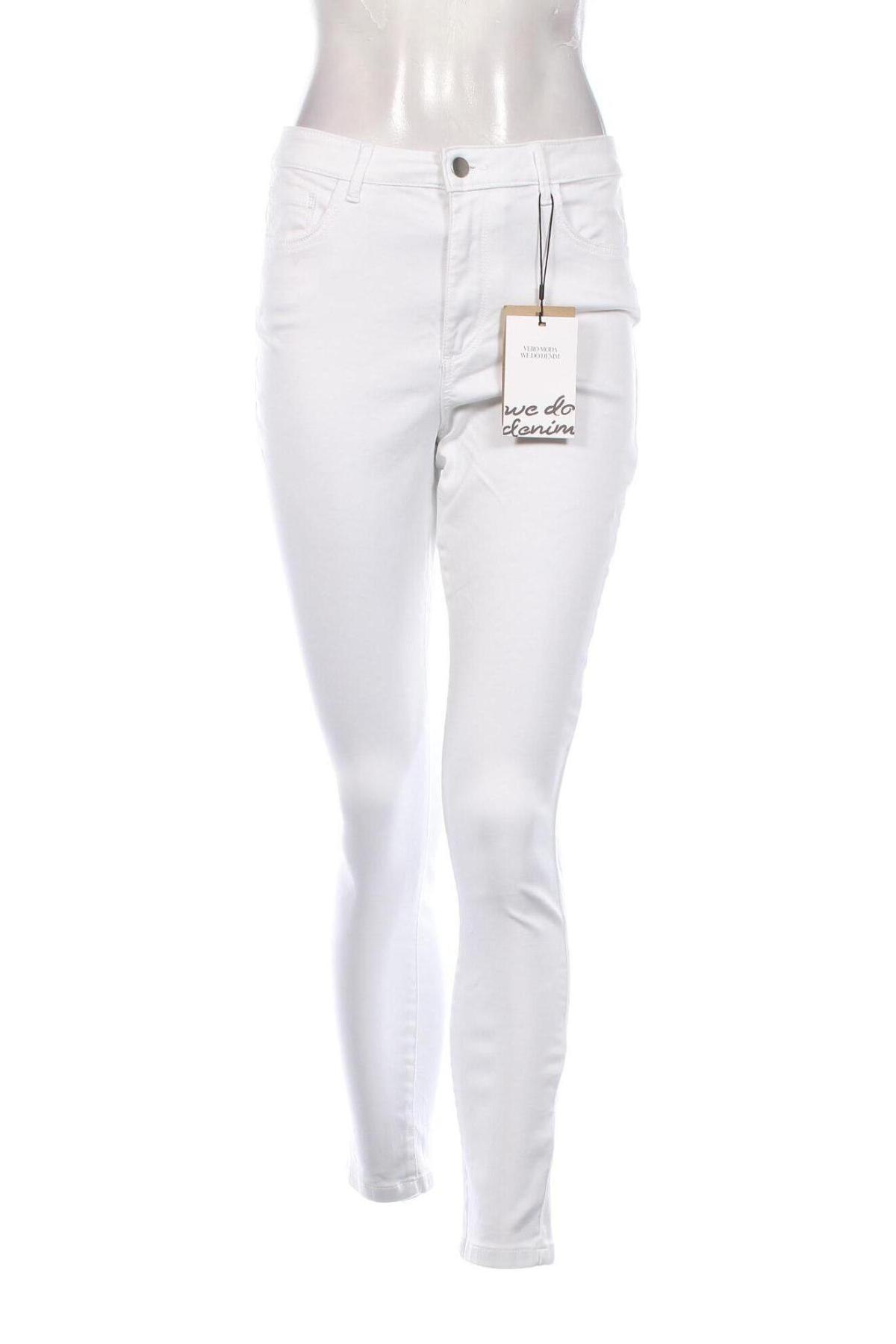 Pantaloni de femei Vero Moda, Mărime L, Culoare Alb, Preț 83,99 Lei