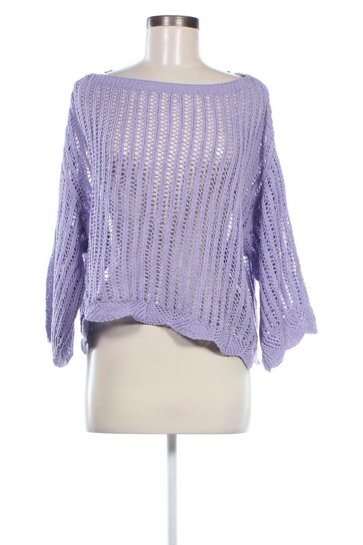 Damenpullover, Größe M, Farbe Lila, Preis 9,49 €