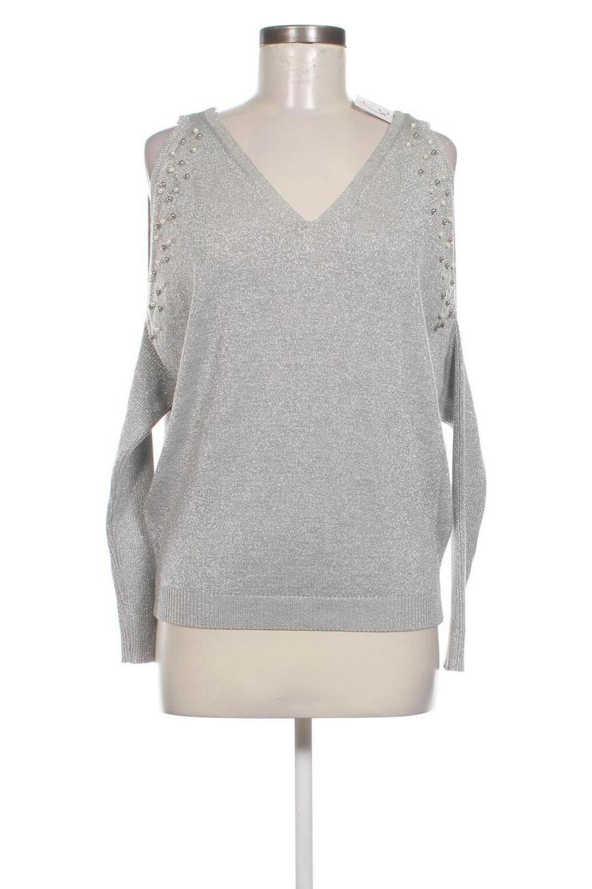 Damenpullover, Größe M, Farbe Grau, Preis € 7,79