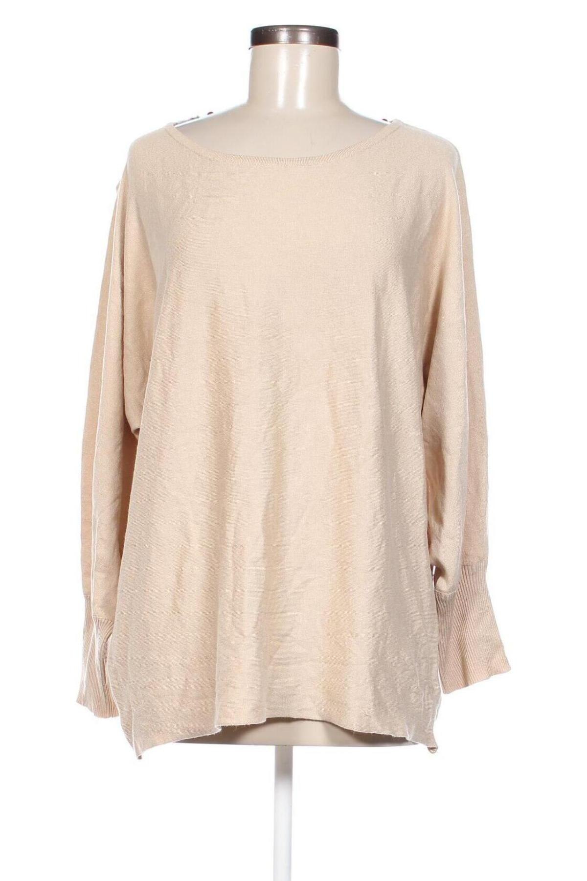 Damenpullover, Größe L, Farbe Beige, Preis € 9,49