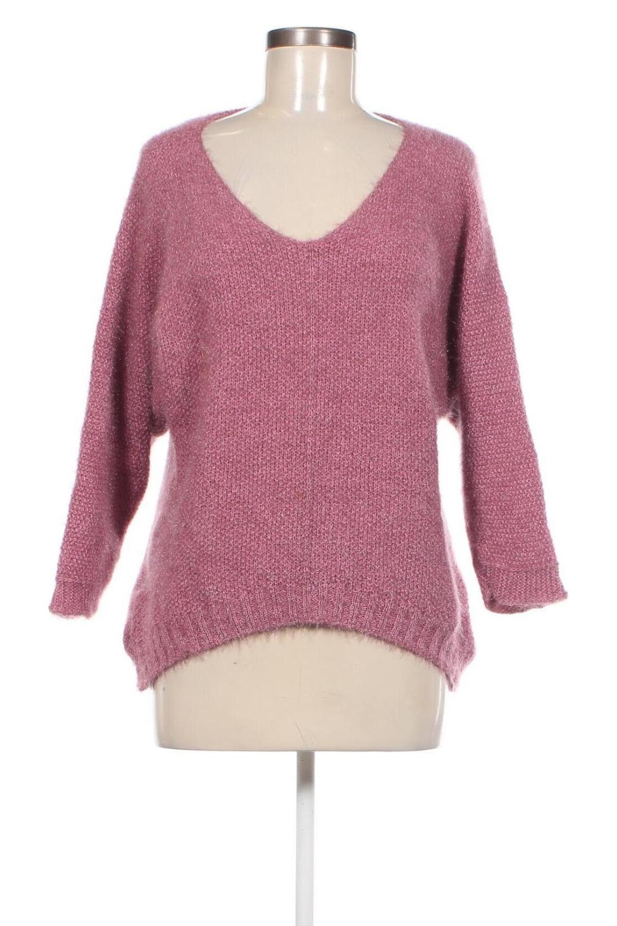 Damenpullover, Größe L, Farbe Rosa, Preis 9,49 €