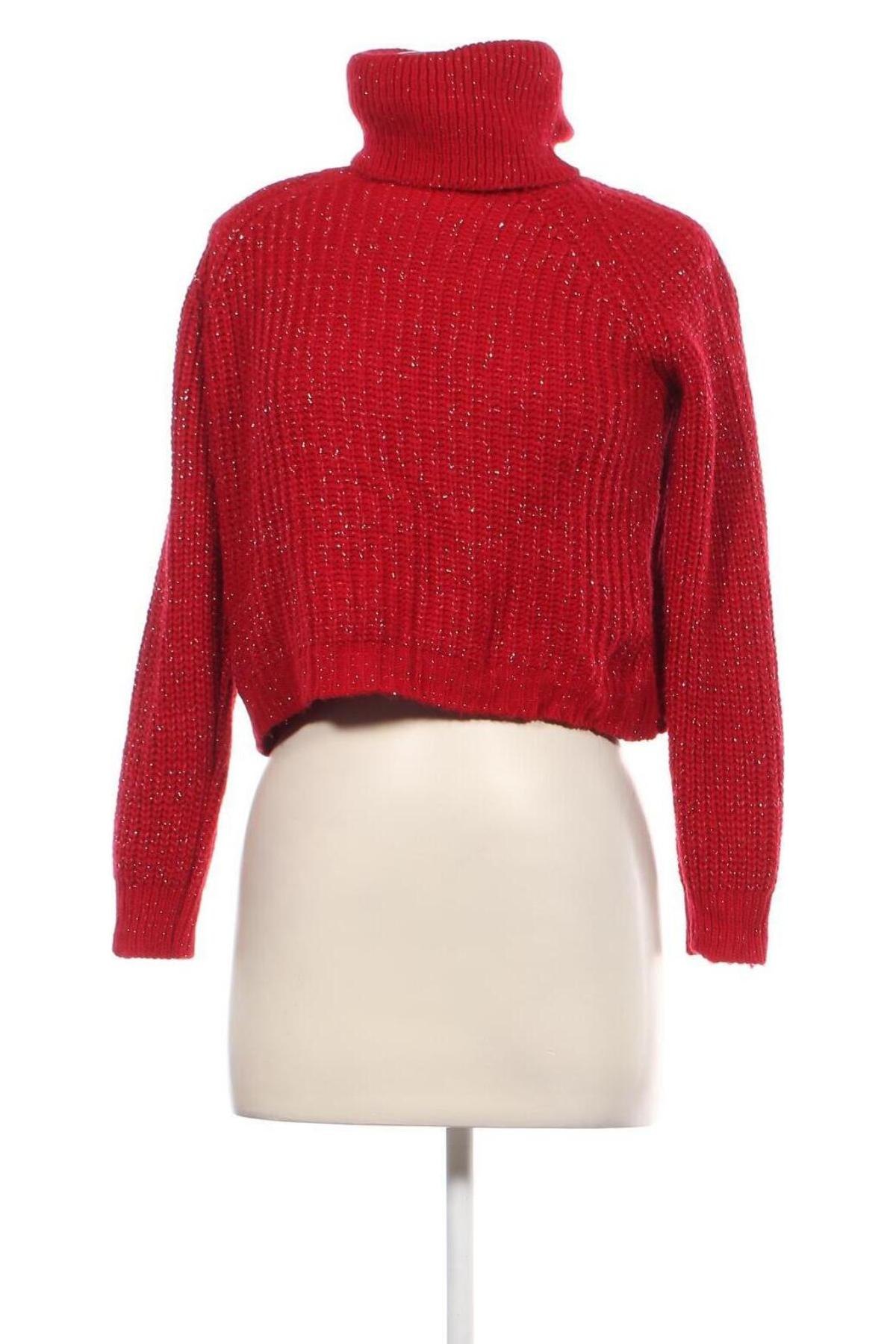 Damenpullover, Größe M, Farbe Rot, Preis 9,49 €