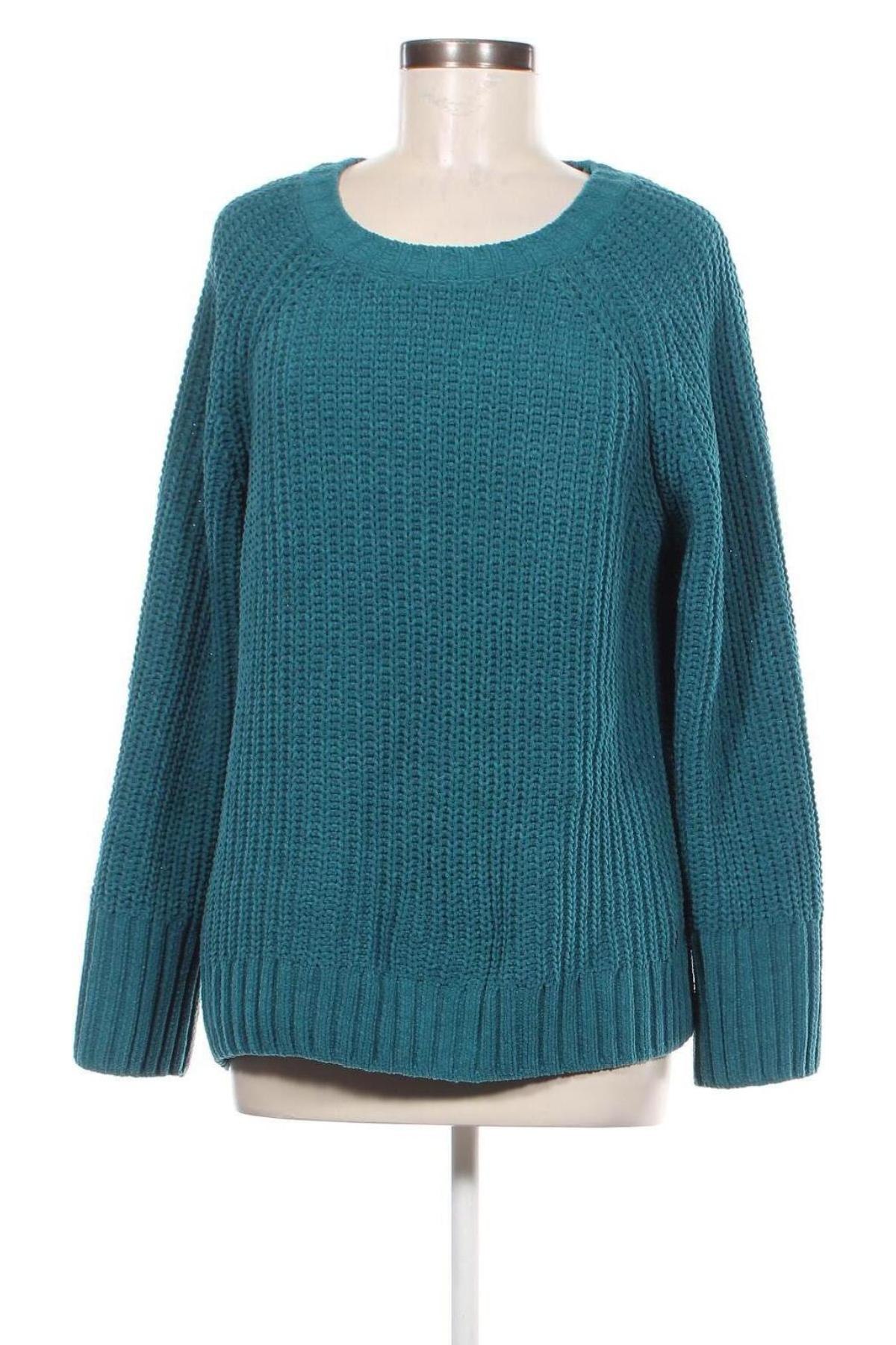 Damenpullover, Größe M, Farbe Grün, Preis 9,49 €