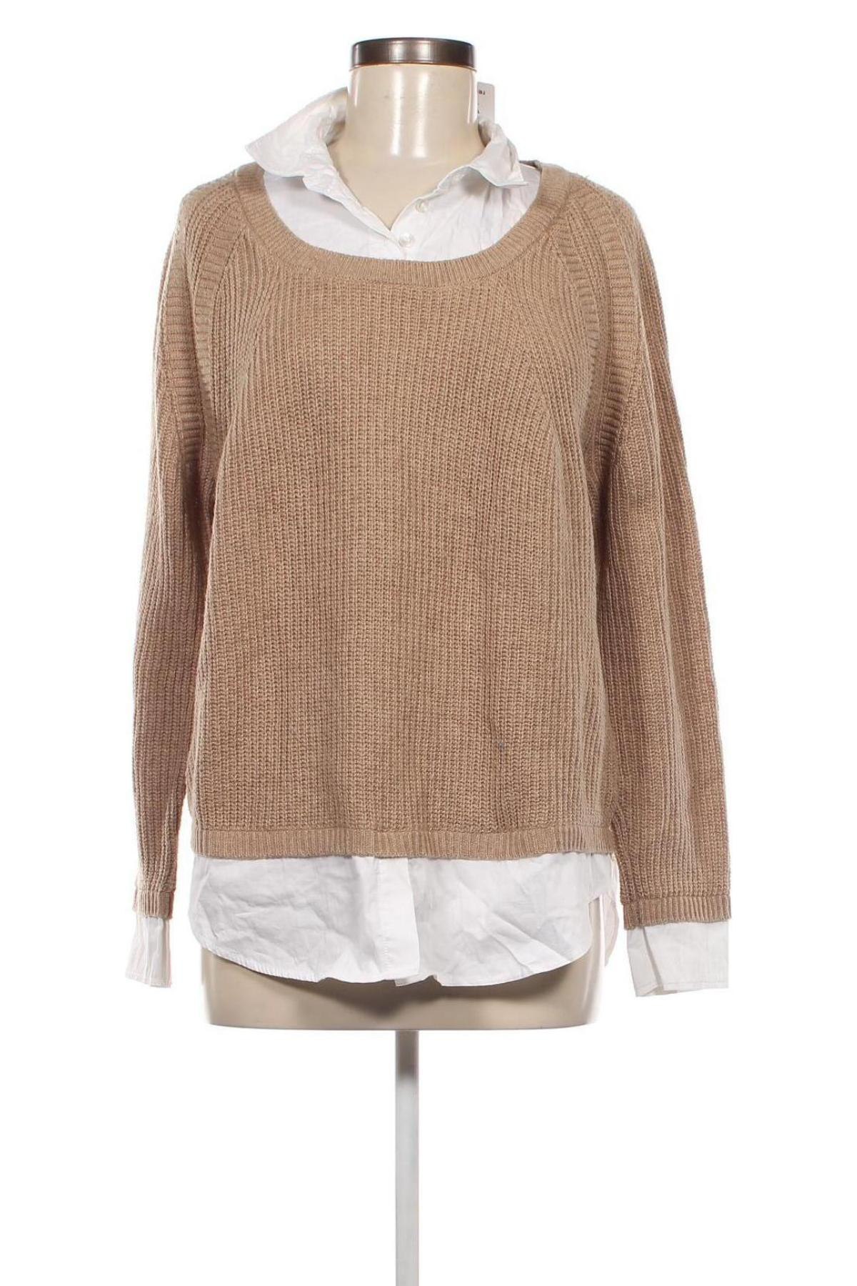 Damenpullover C&A, Größe M, Farbe Beige, Preis 9,49 €