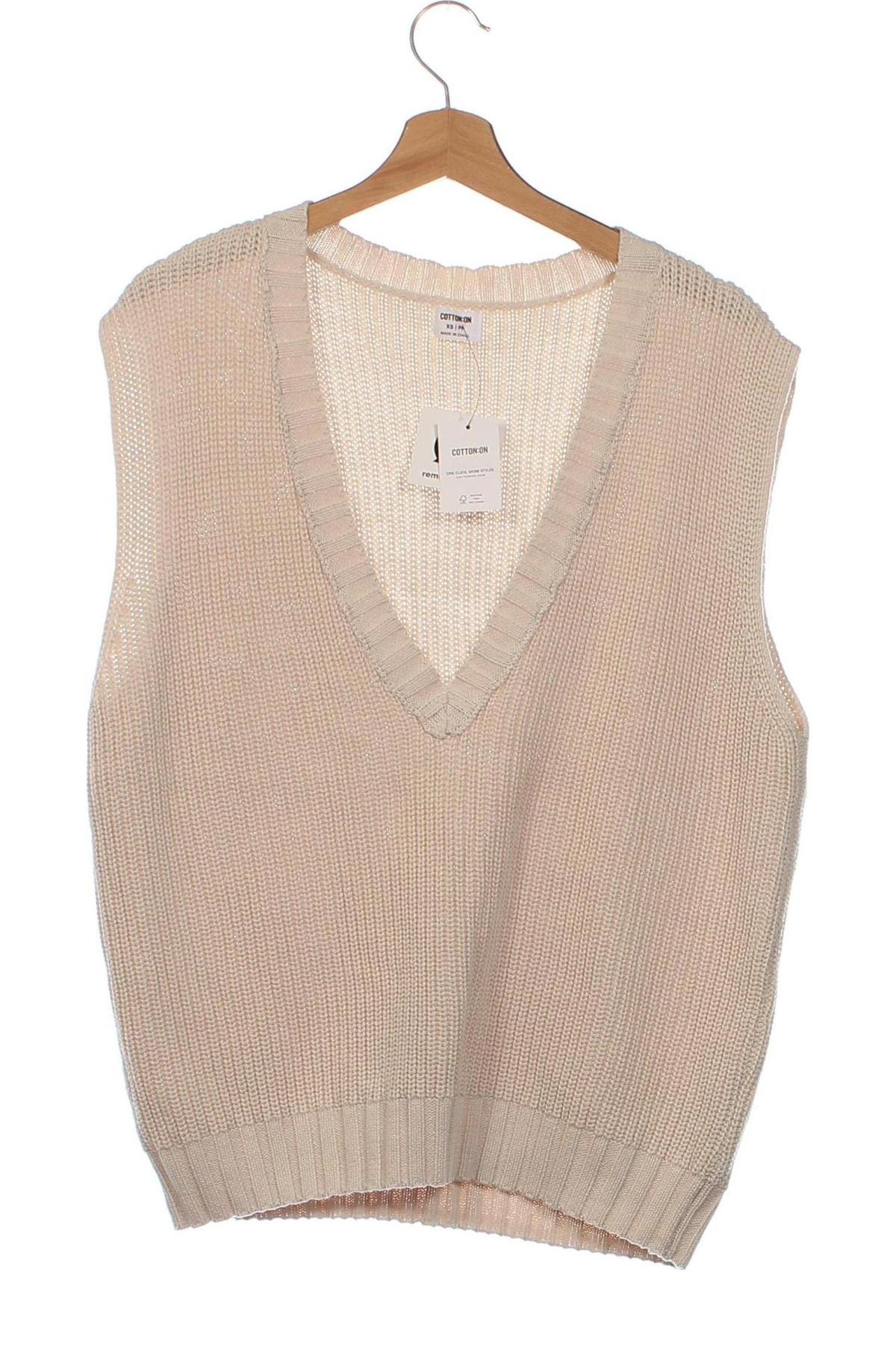 Damenpullover Cotton On, Größe XS, Farbe Beige, Preis 15,79 €