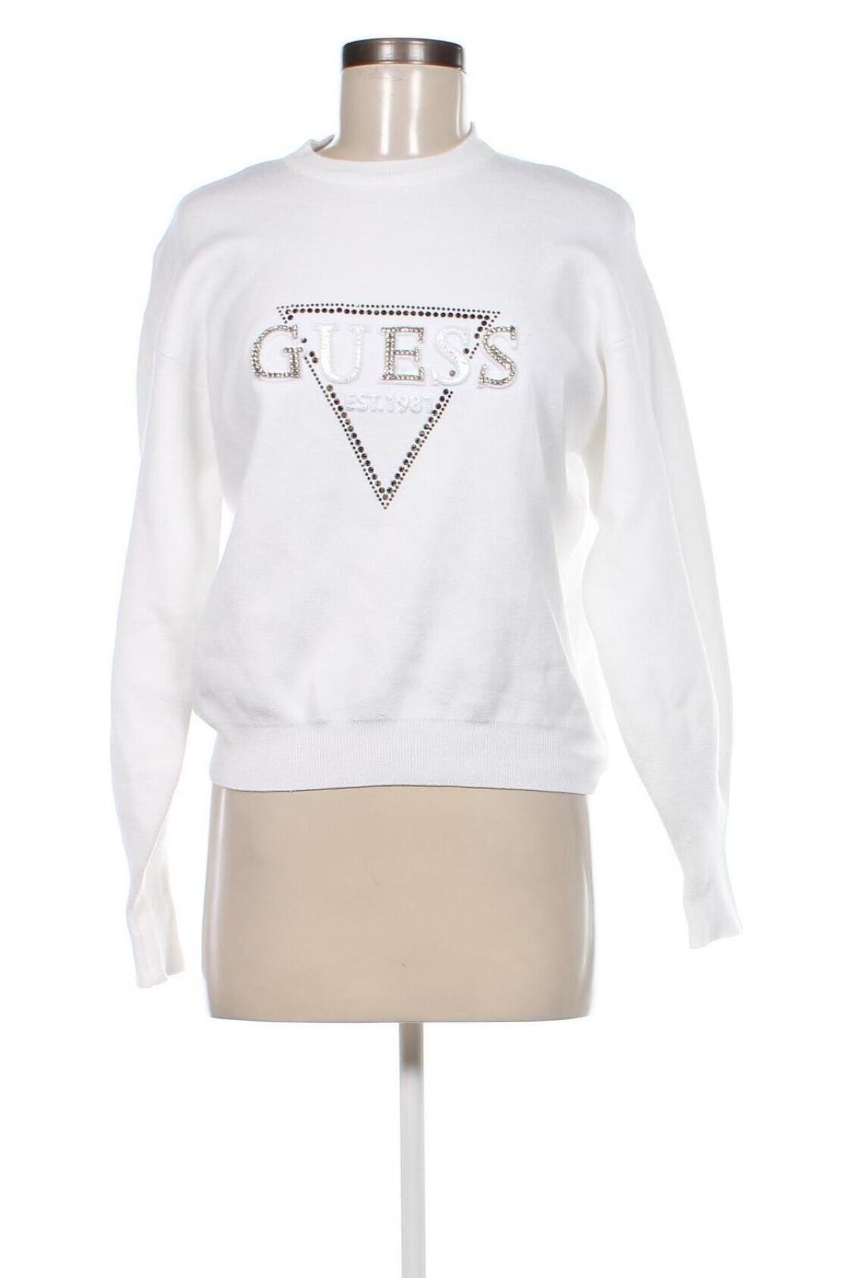 Pulover de femei Guess, Mărime S, Culoare Alb, Preț 308,99 Lei