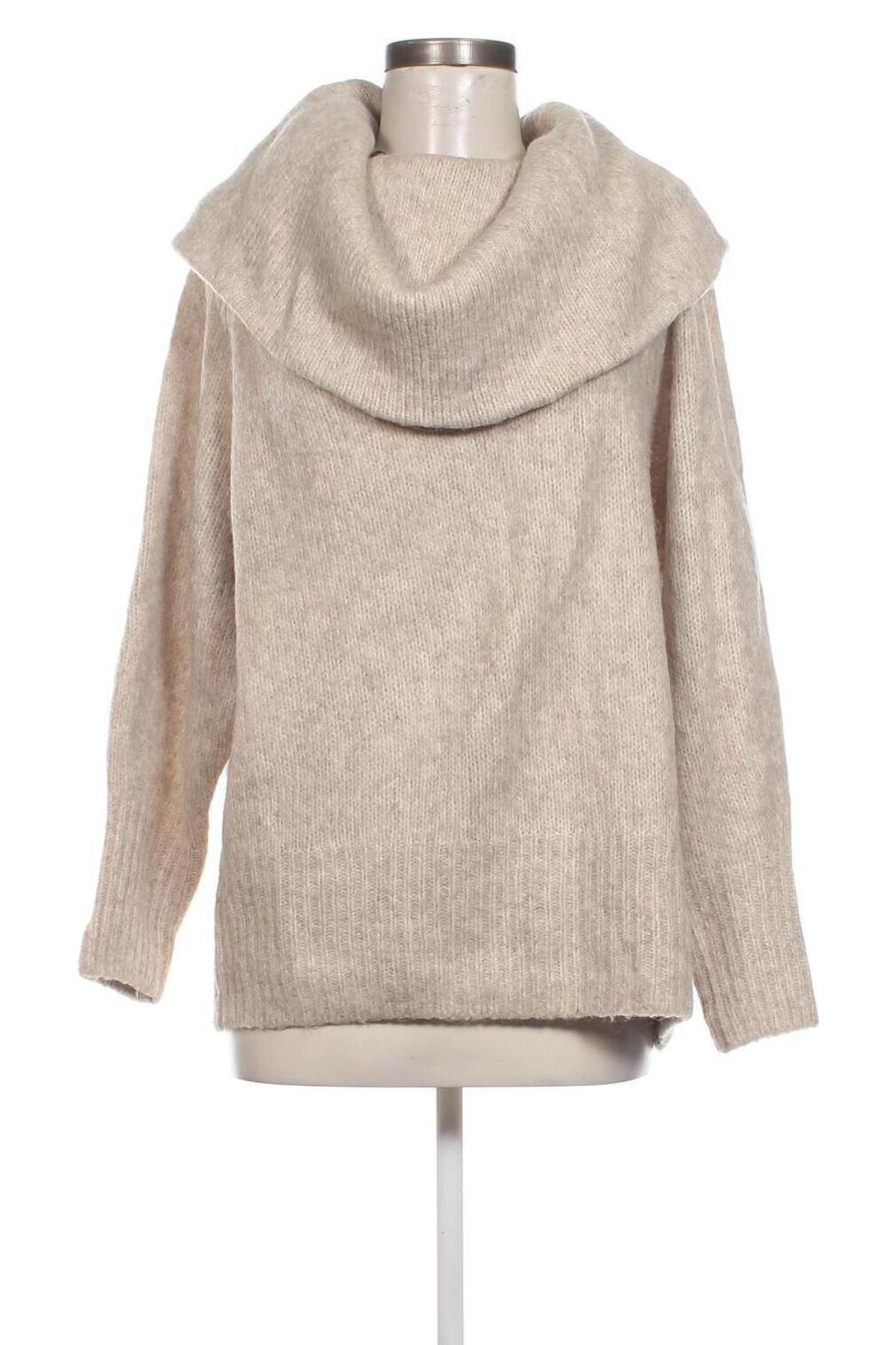 Damenpullover H&M, Größe L, Farbe Beige, Preis 9,49 €