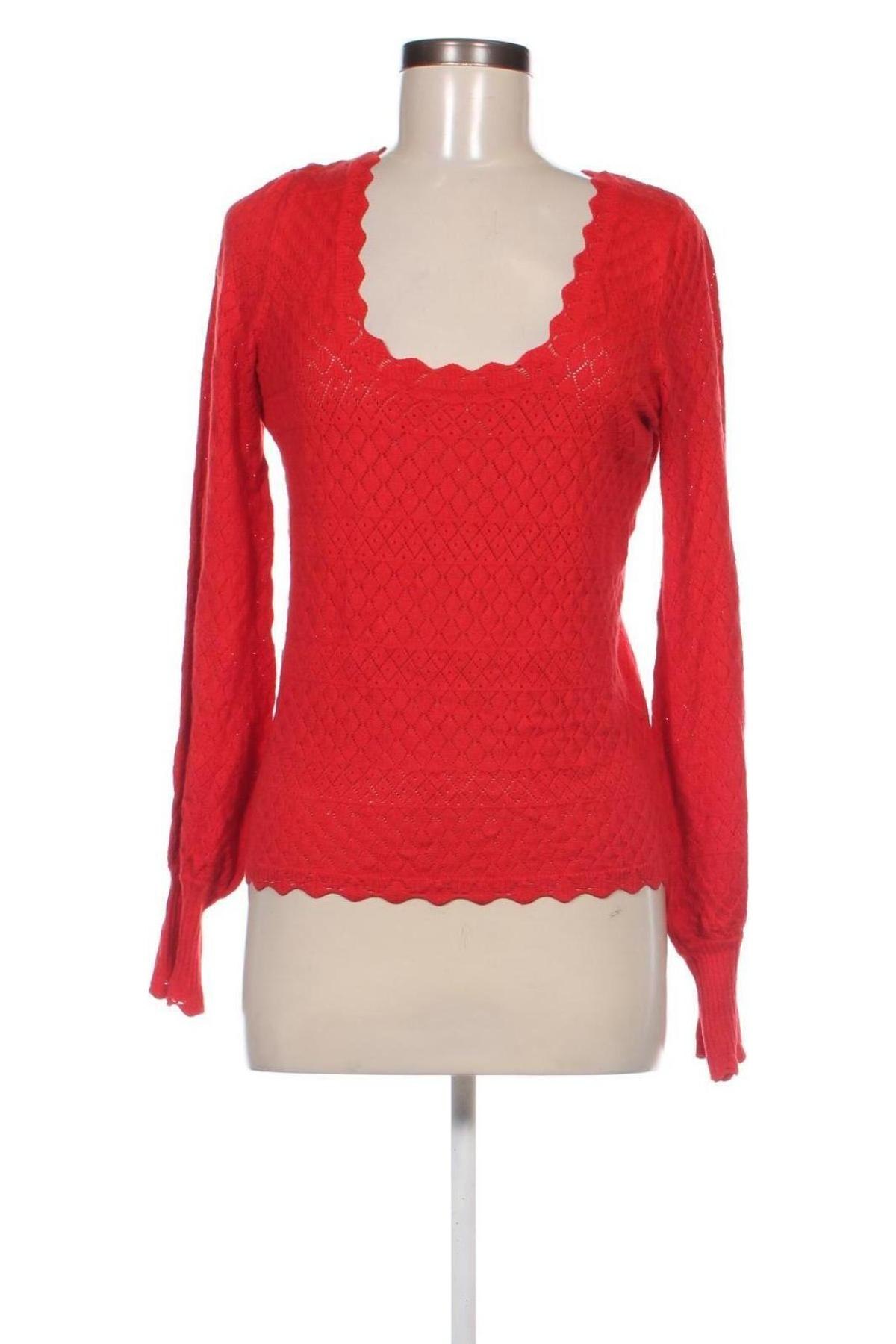 Damenpullover La Redoute, Größe M, Farbe Rot, Preis 12,99 €