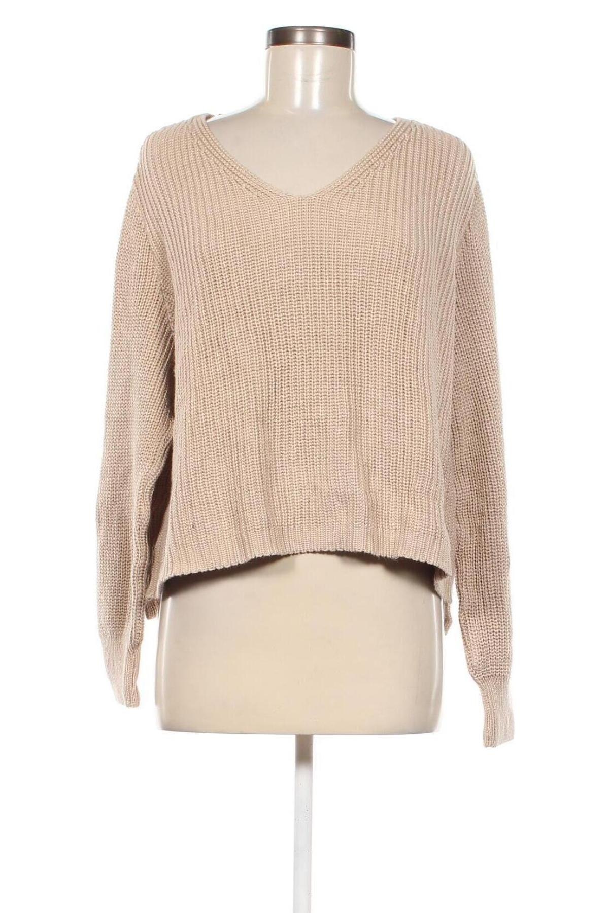 Damski sweter LeGer By Lena Gercke X About you, Rozmiar S, Kolor Beżowy, Cena 65,99 zł