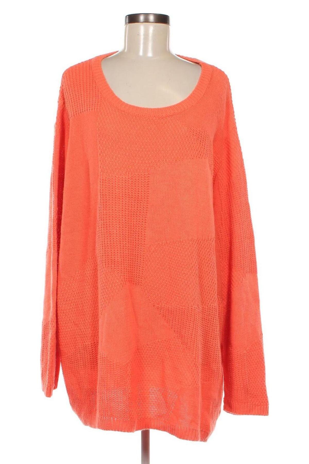 Damenpullover Mia Moda, Größe 3XL, Farbe Orange, Preis 15,99 €