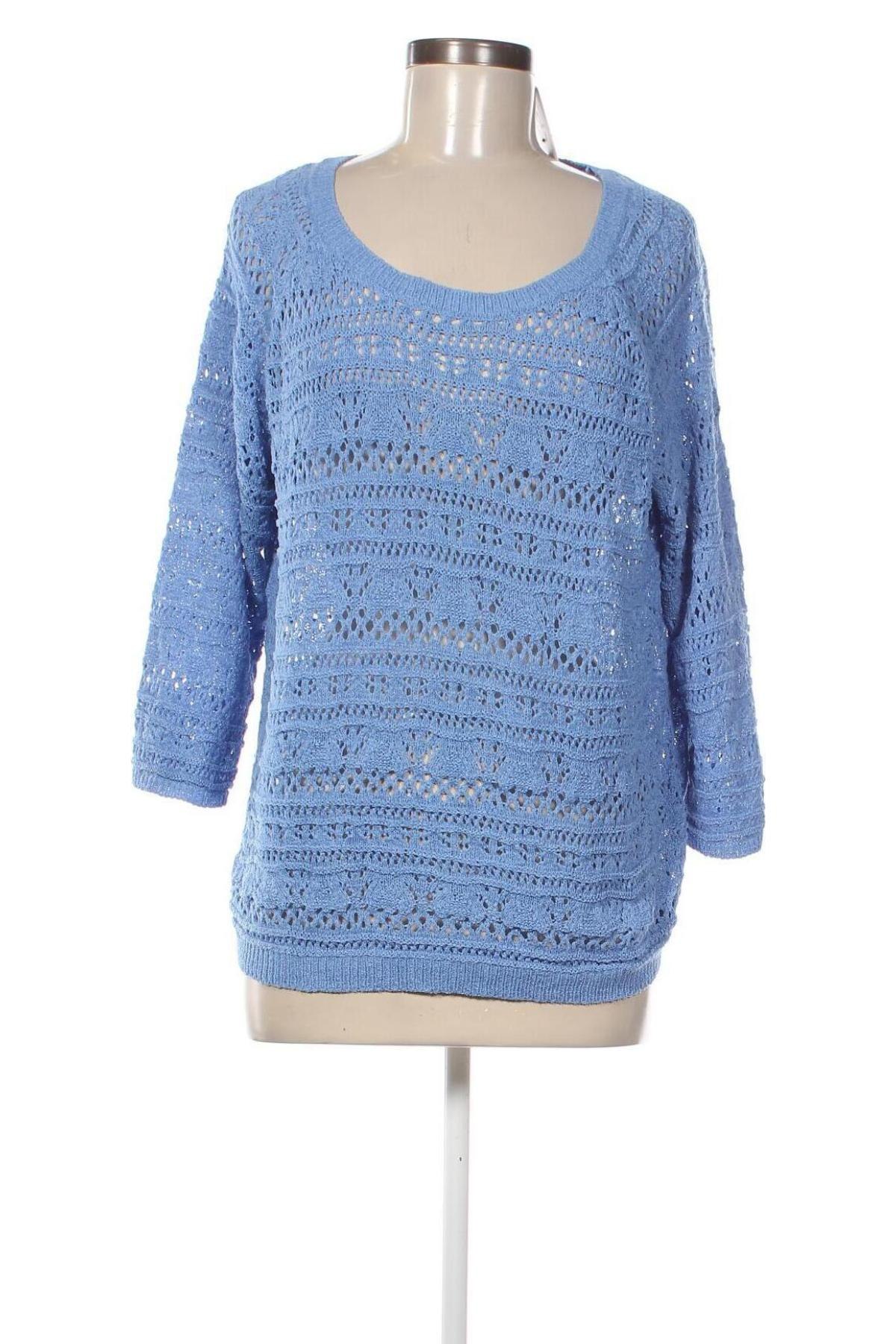 Damenpullover Page One, Größe M, Farbe Blau, Preis 5,49 €