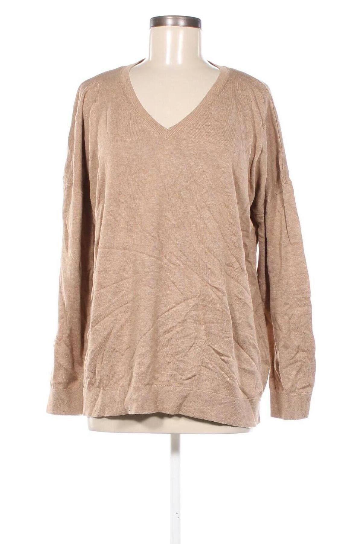 Damenpullover S.Oliver, Größe XL, Farbe Beige, Preis 14,99 €