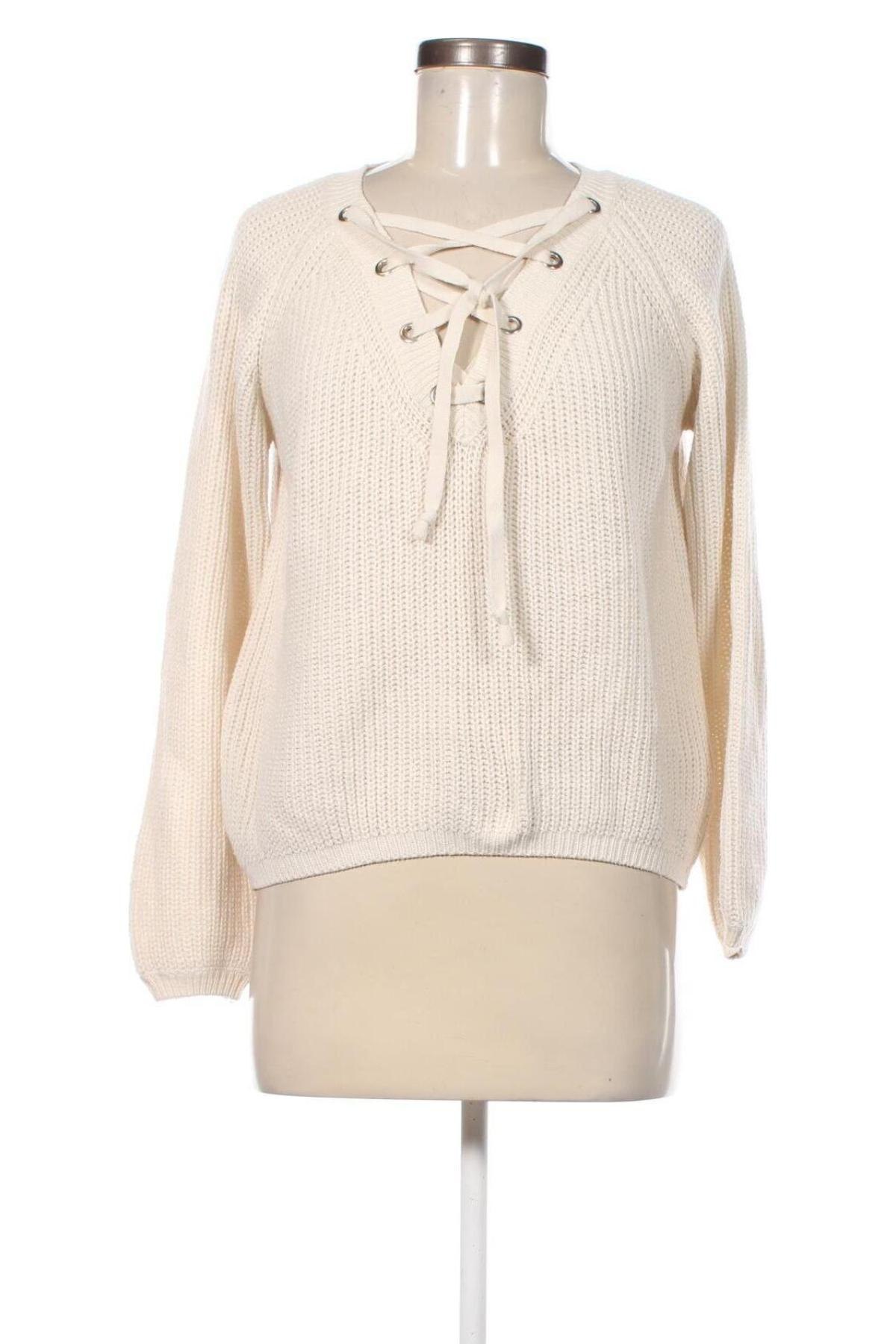 Damenpullover Tally Weijl, Größe XS, Farbe Beige, Preis 9,49 €