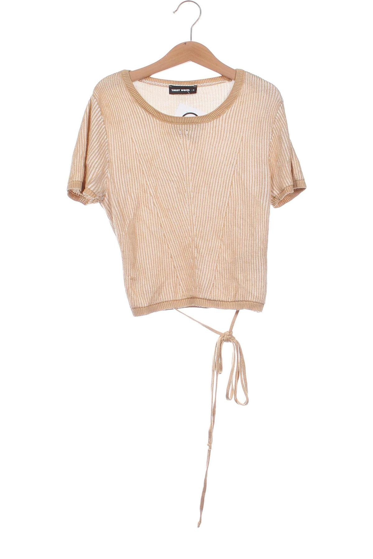 Damenpullover Tally Weijl, Größe XS, Farbe Beige, Preis 5,01 €