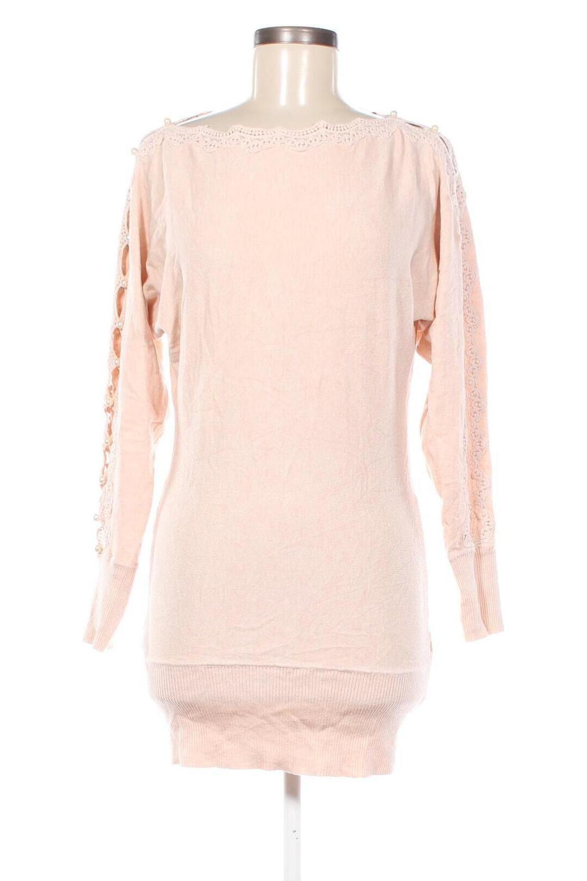 Damenpullover Wild Flower, Größe L, Farbe Beige, Preis 9,49 €