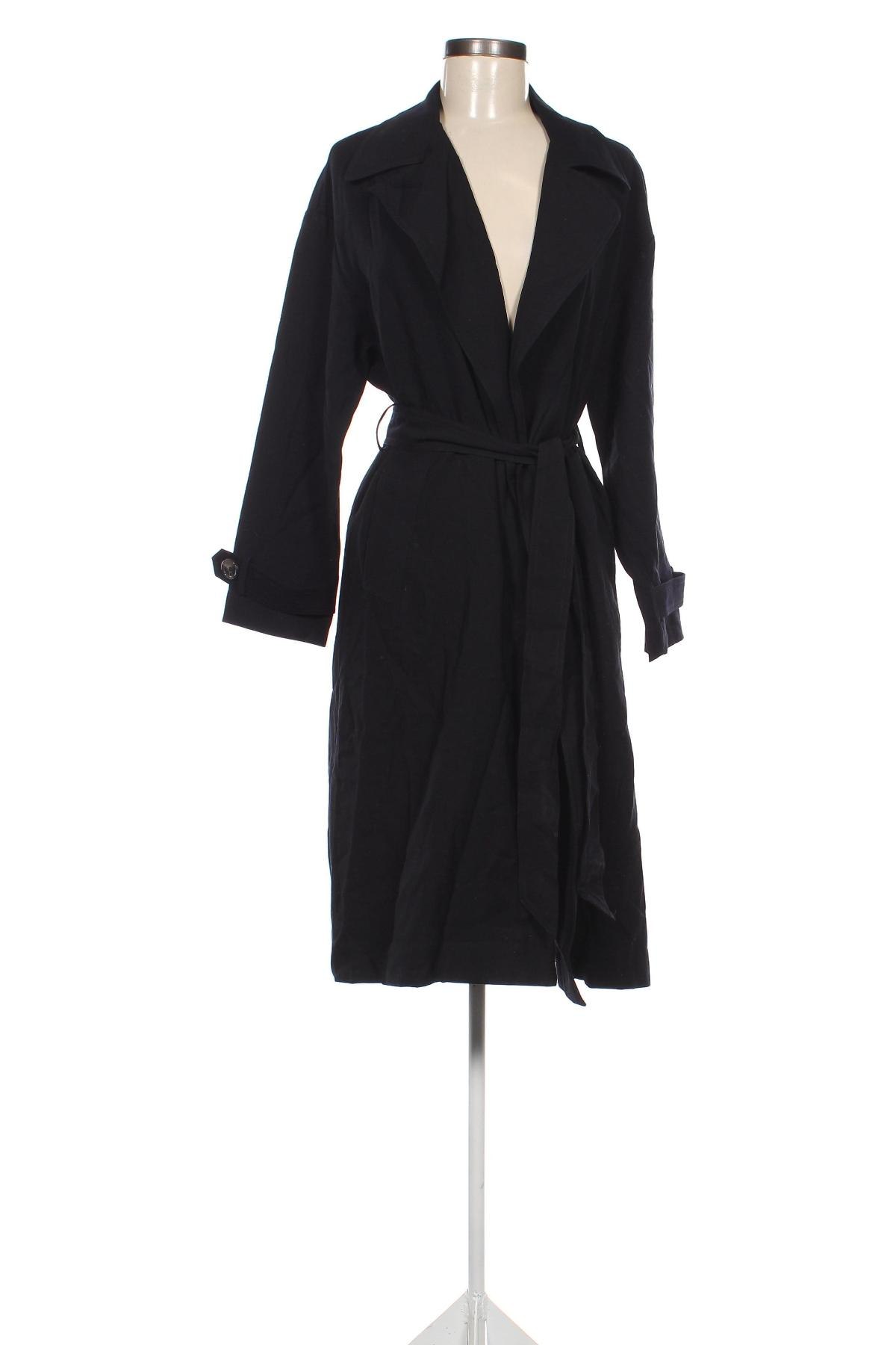 Trench de femei About You, Mărime S, Culoare Negru, Preț 142,99 Lei