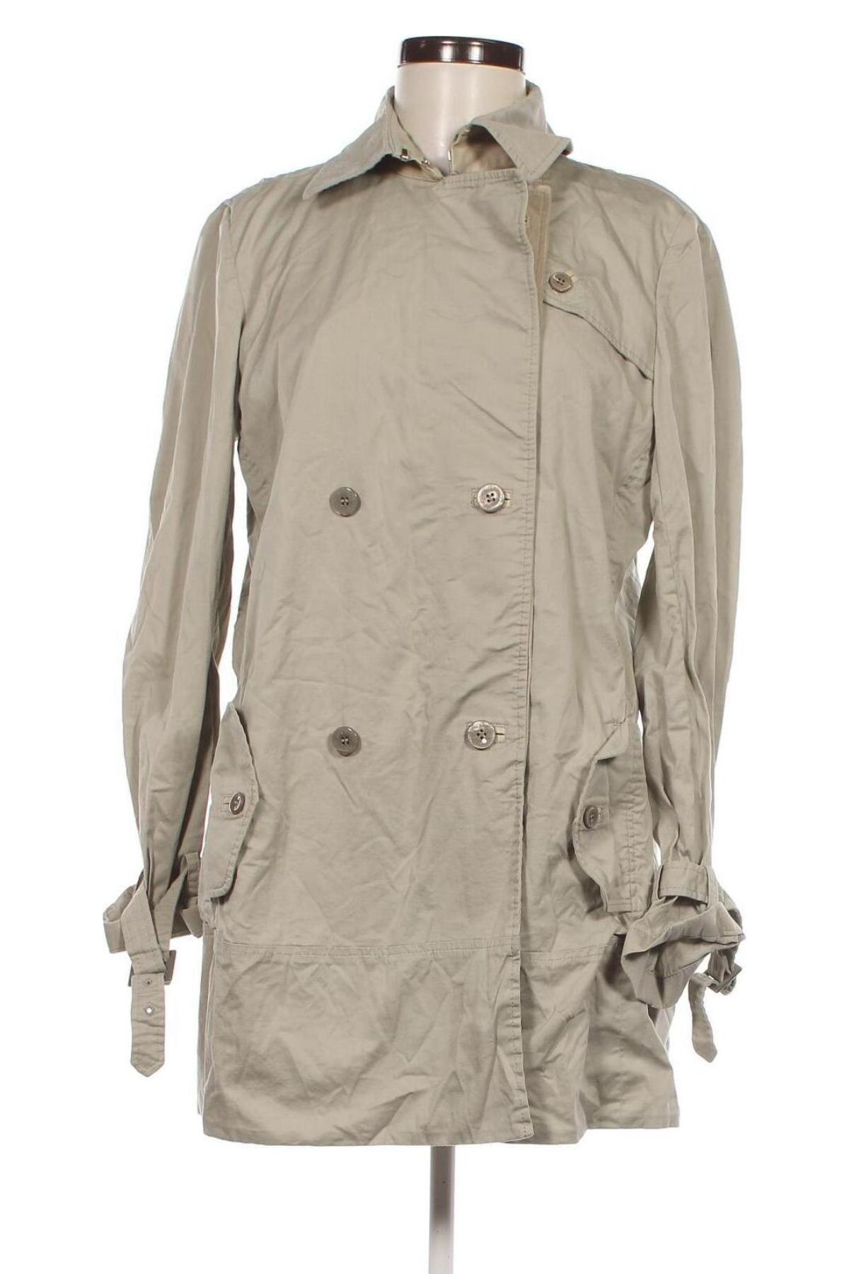 Damen Trenchcoat Armani Collezioni, Größe M, Farbe Grün, Preis 79,25 €