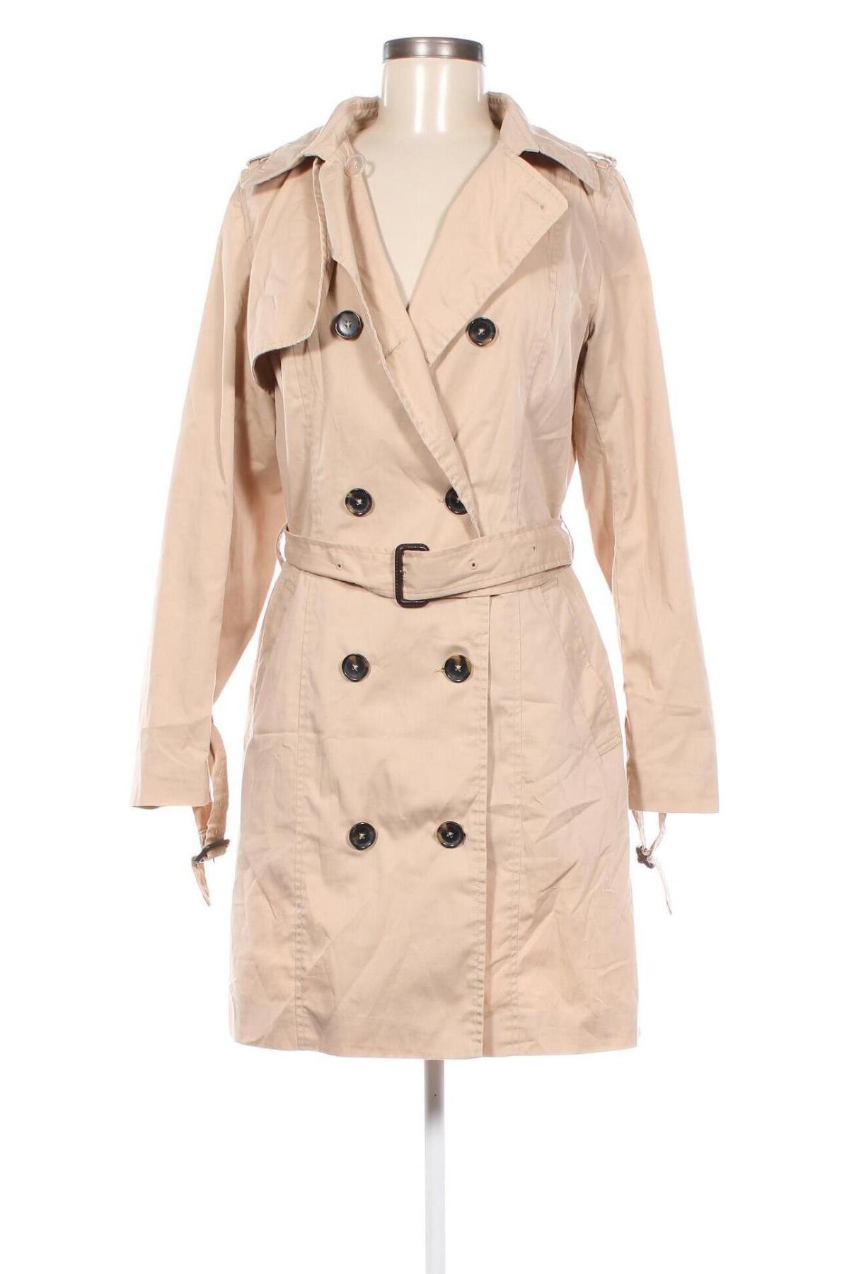 Damen Trenchcoat Cubus, Größe S, Farbe Beige, Preis 11,99 €