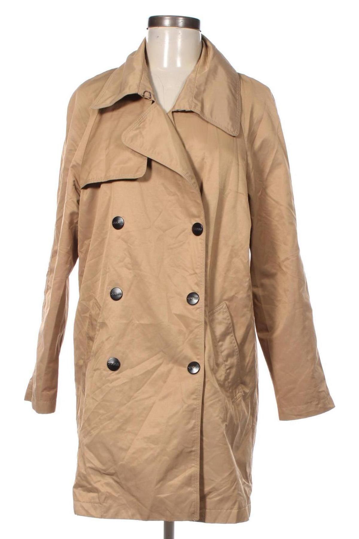 Damen Trenchcoat Guess, Größe XS, Farbe Beige, Preis 28,99 €