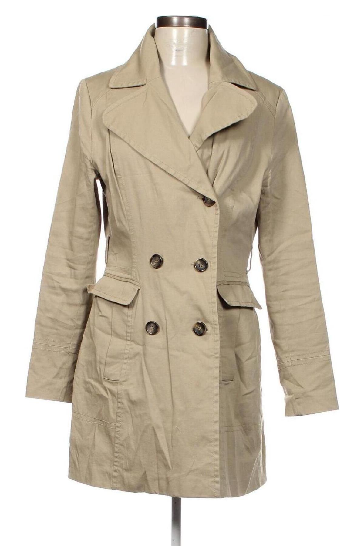 Damen Trench Coat H&M, Größe M, Farbe Beige, Preis € 16,99