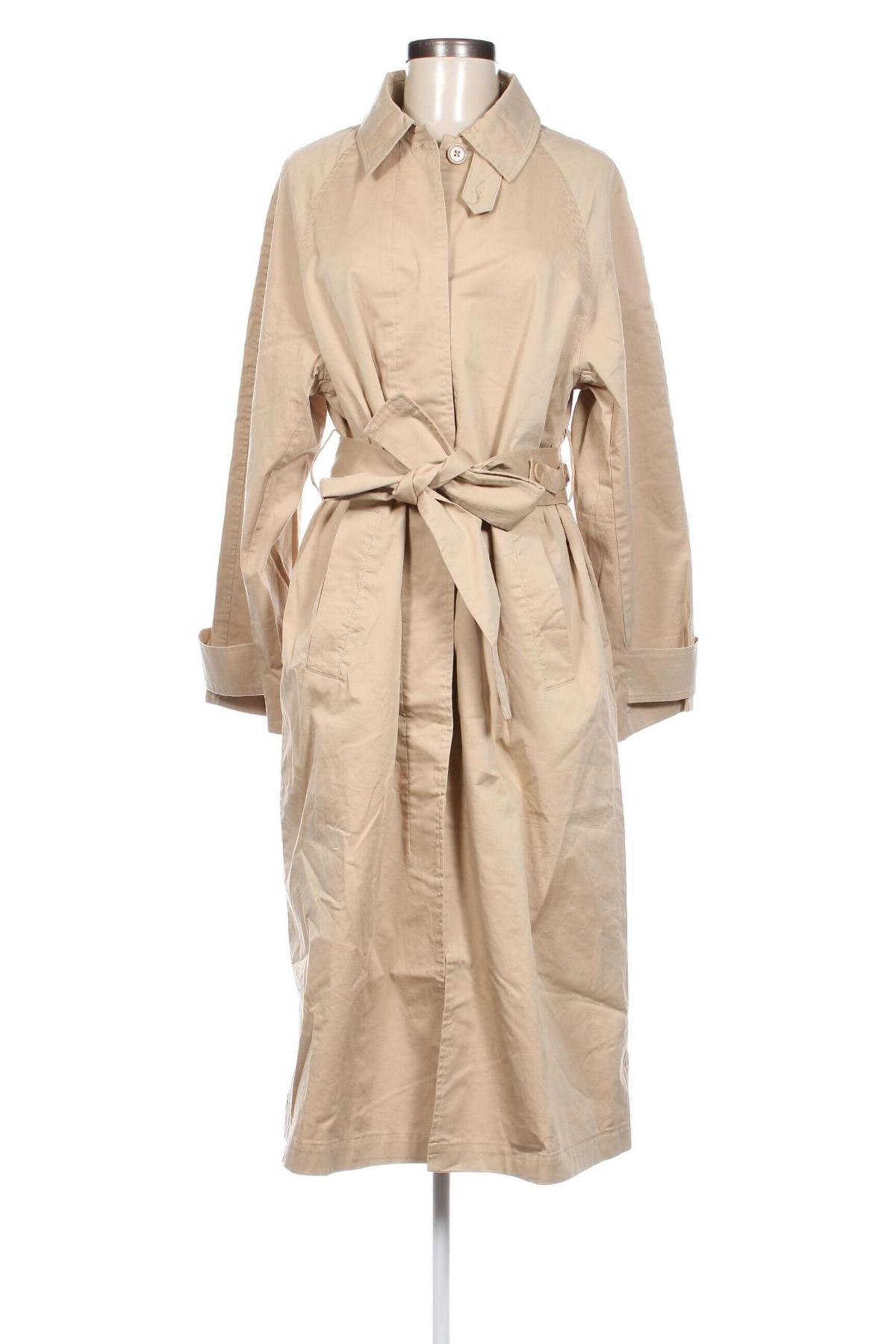 Damen Trenchcoat LeGer By Lena Gercke X About you, Größe XS, Farbe Beige, Preis 27,49 €