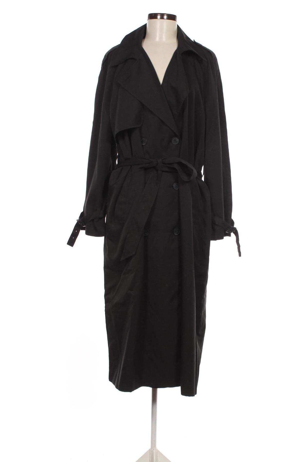 Damen Trench Coat ONLY, Größe M, Farbe Schwarz, Preis € 22,79