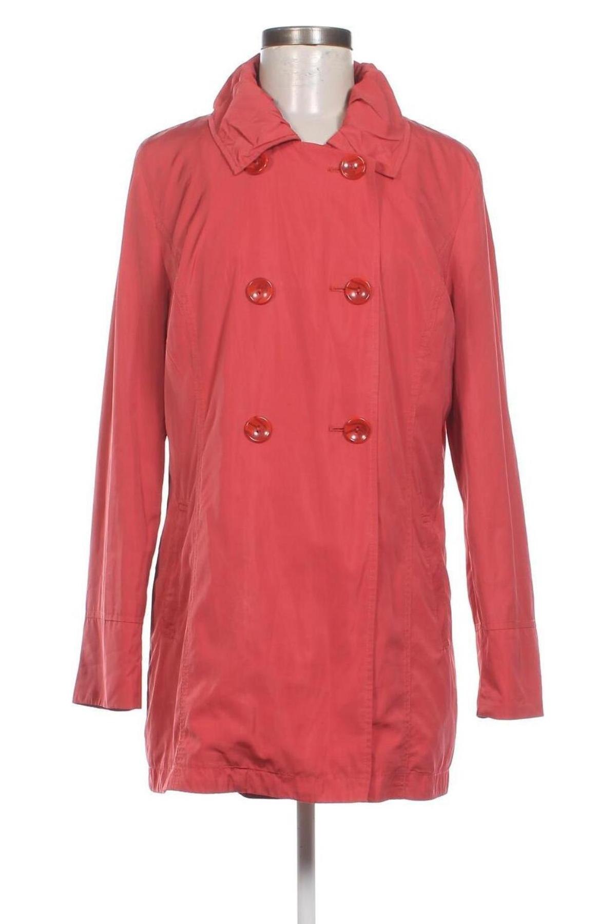 Damen Trenchcoat Per Una By Marks & Spencer, Größe L, Farbe Rot, Preis 34,99 €