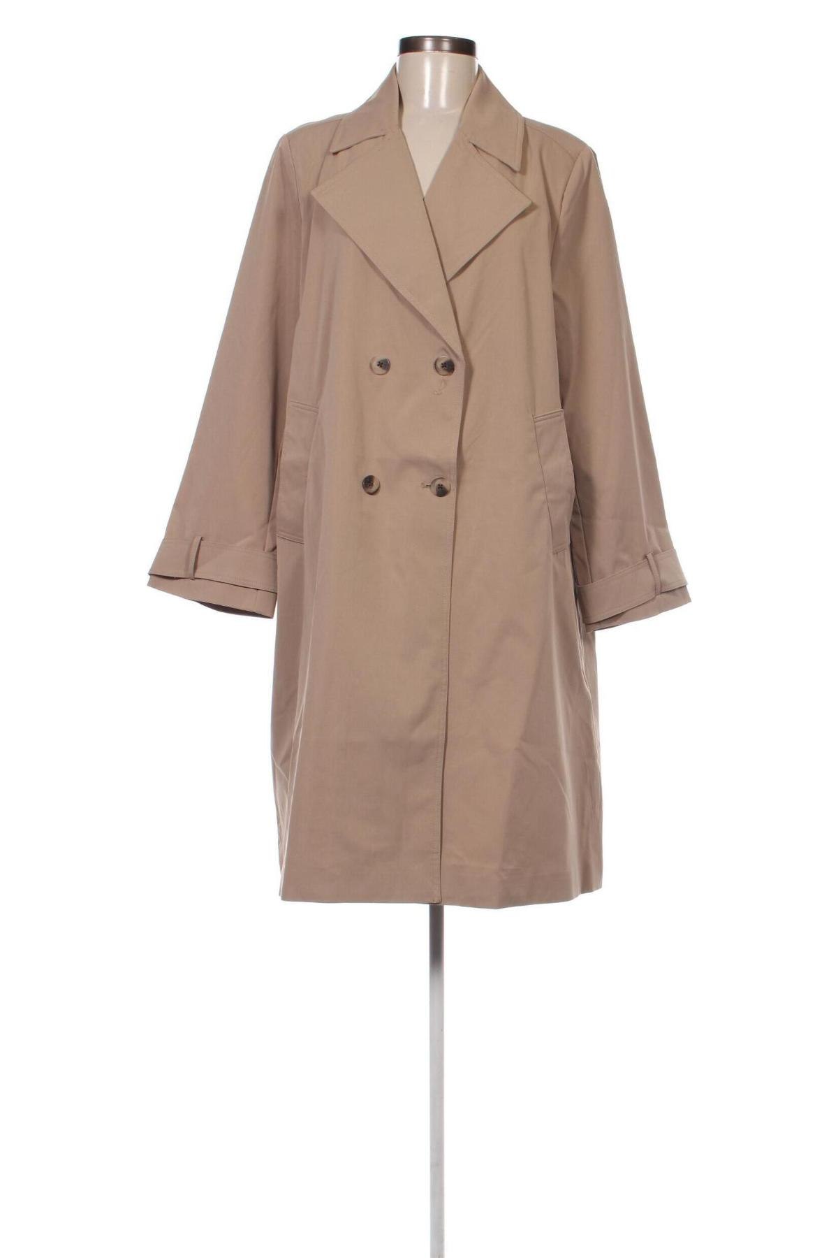 Damen Trenchcoat Pieces, Größe L, Farbe Beige, Preis 28,49 €