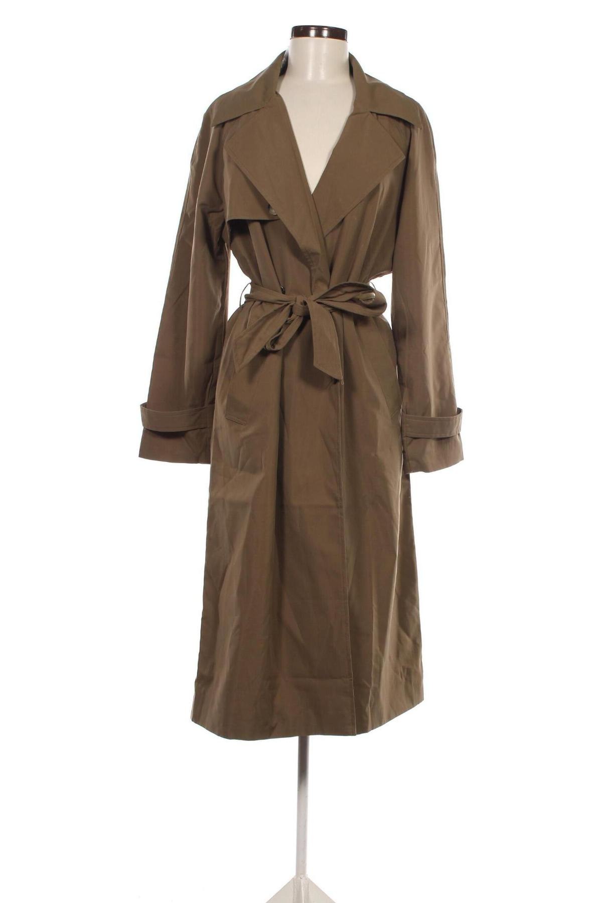 Damen Trenchcoat Vero Moda, Größe M, Farbe Grün, Preis 26,99 €