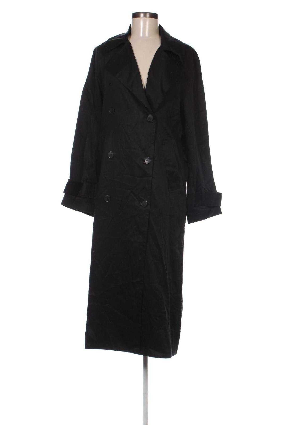 Trench de femei Weekday, Mărime XS, Culoare Negru, Preț 215,99 Lei